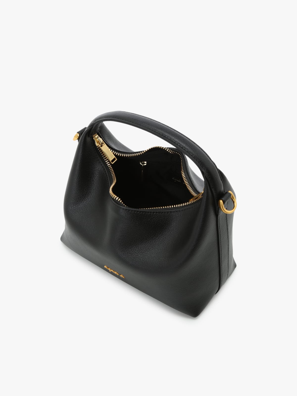 black leather shoulder image number 3