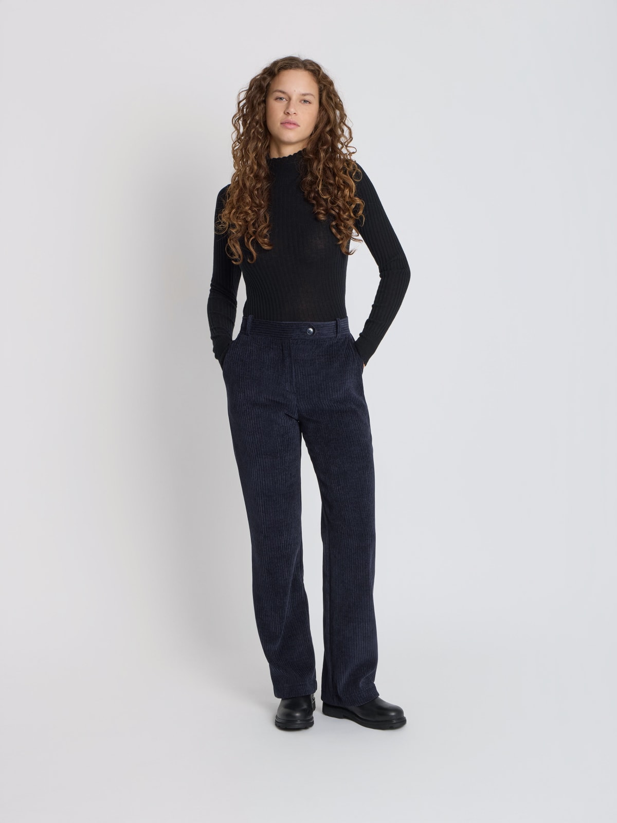 blue jersey Gar&ccedil;on pants