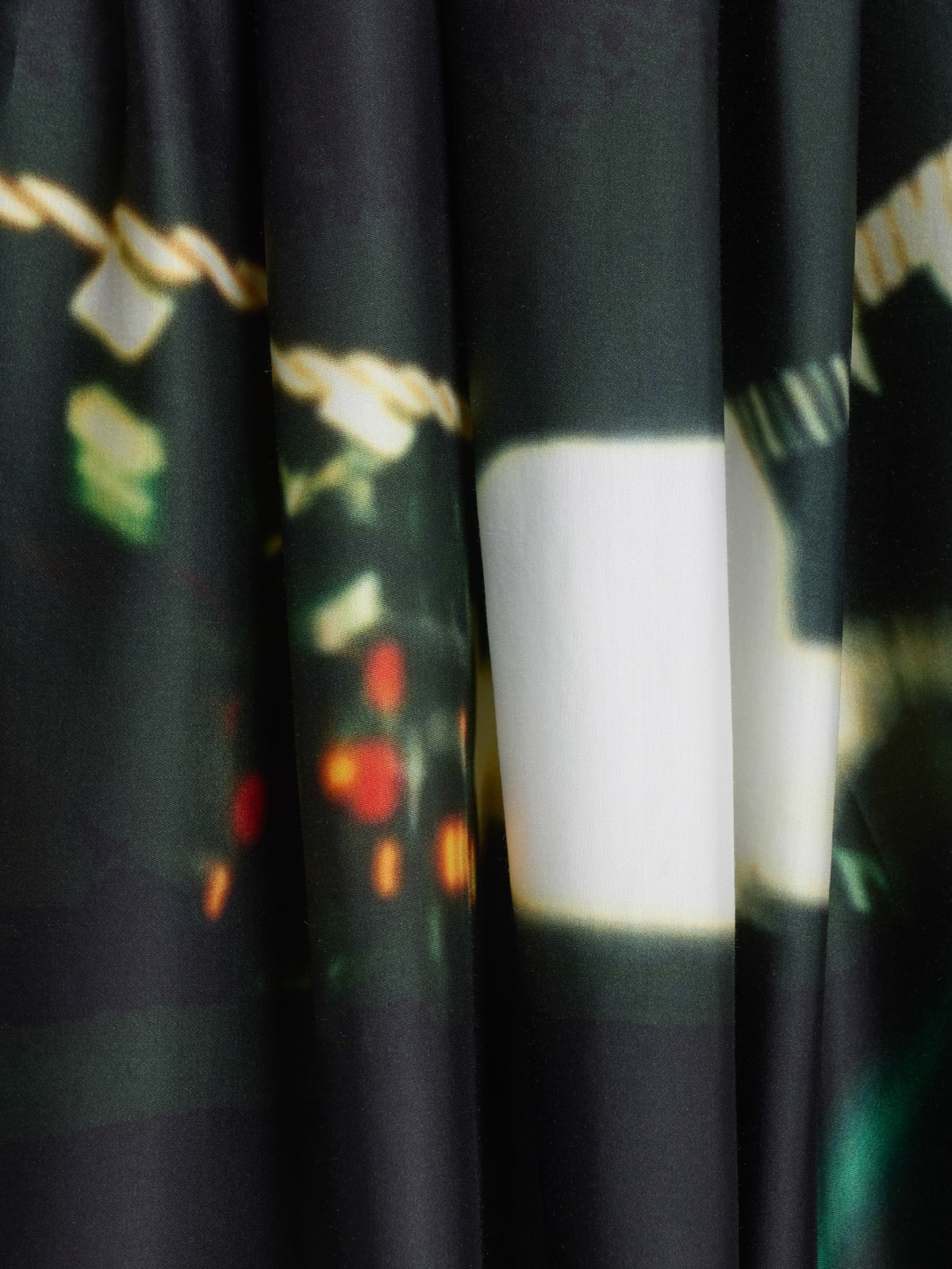 jupe Cerise en viscose imprim&eacute; num&eacute;rique photo d&rsquo;agn&egrave;s b. image number 6