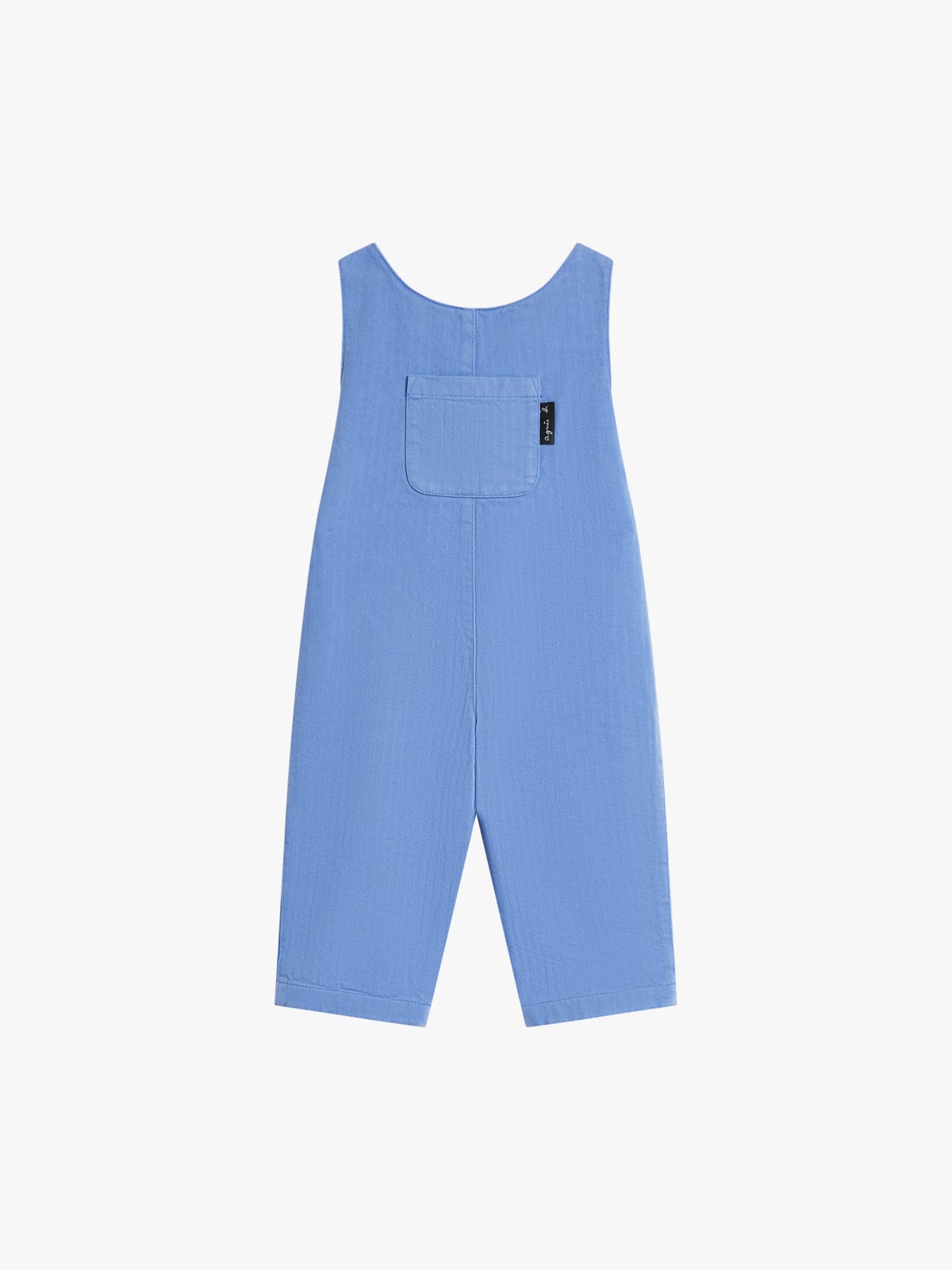 Arthur cotton herringbone dungarees