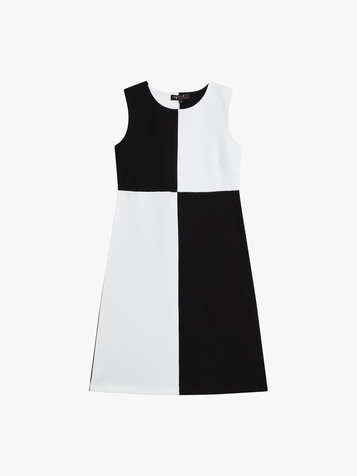 robe Alexandrie en jersey de coton noir 