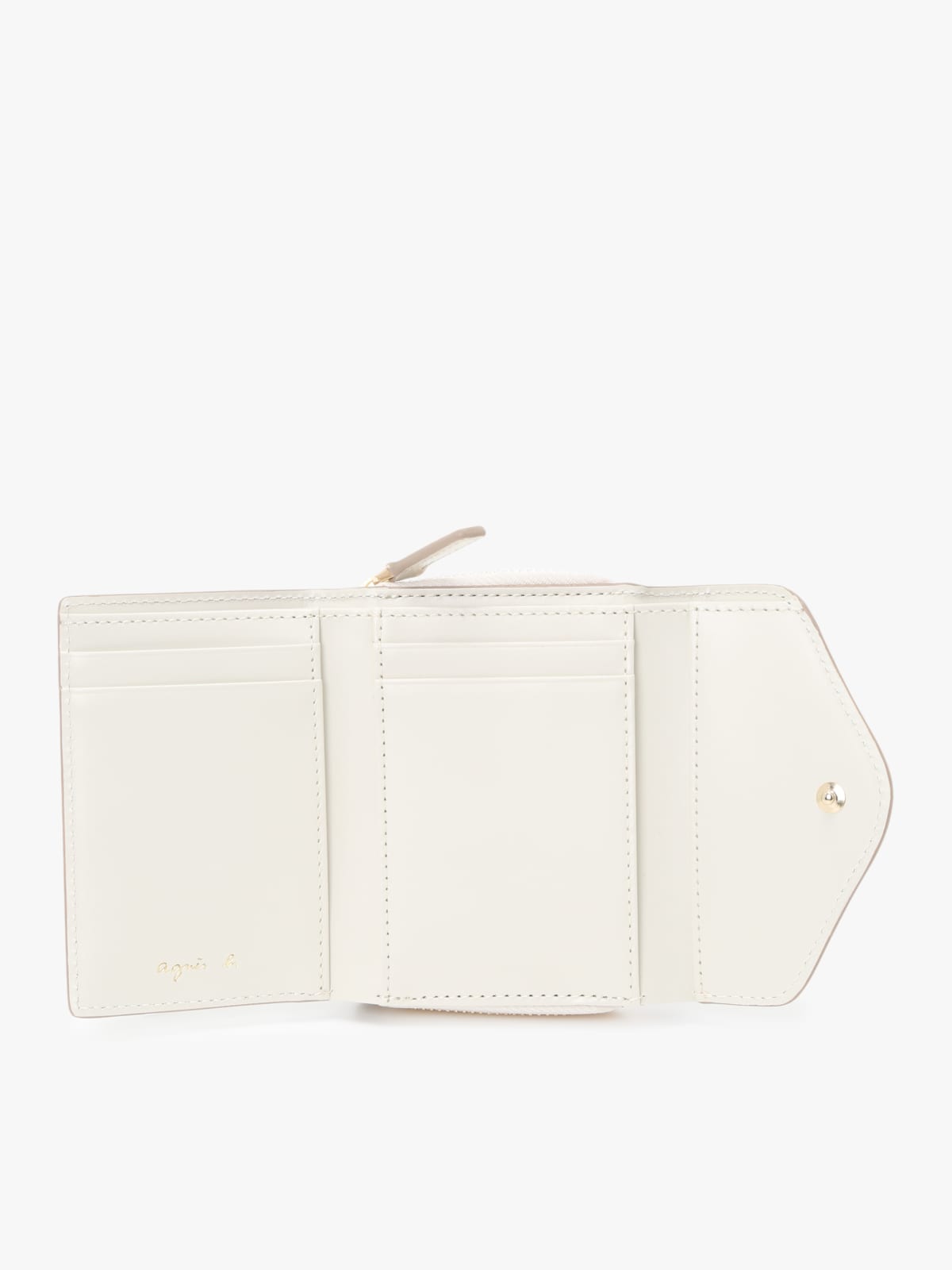 white leather wallet image number 4