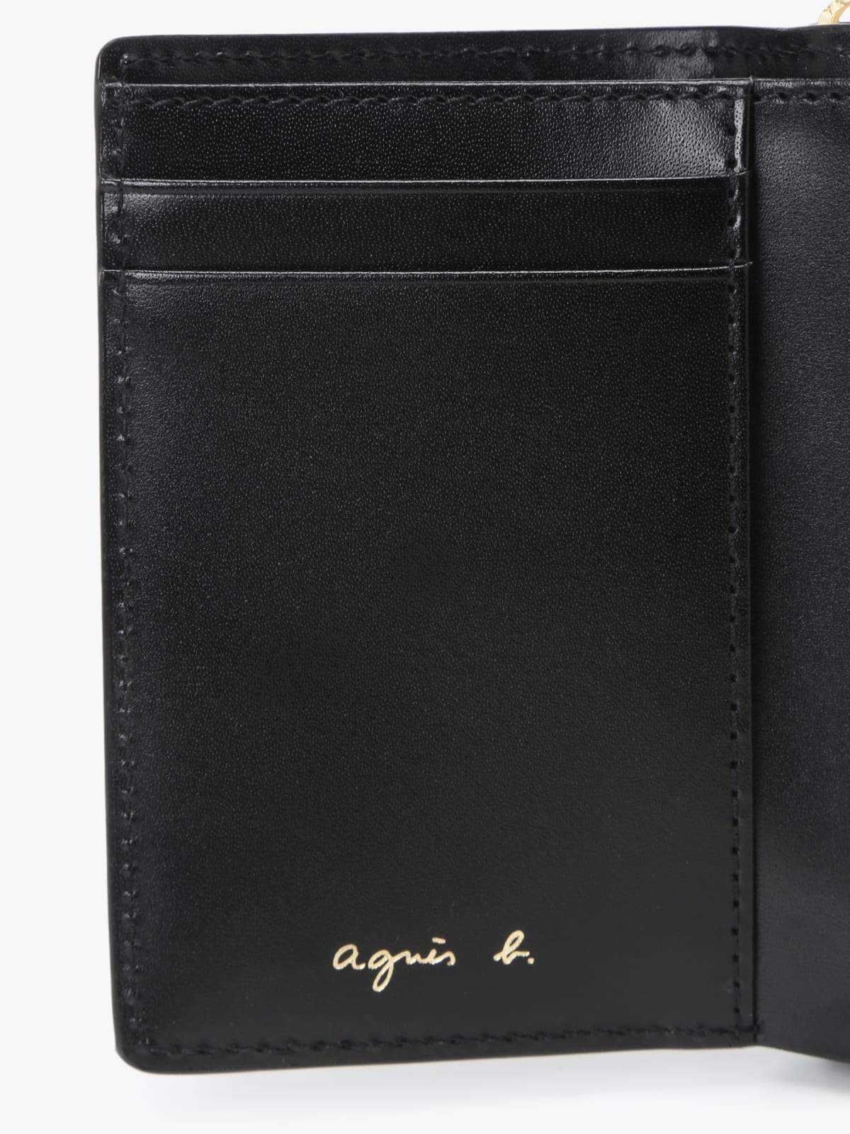 black leather wallet image number 6