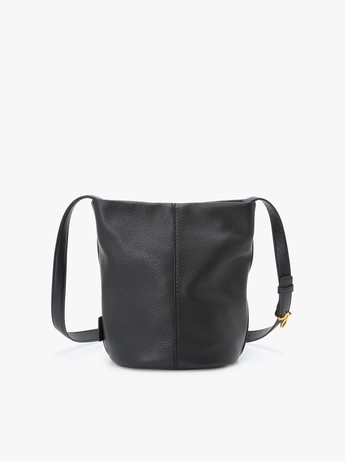 black leather shoulder bag