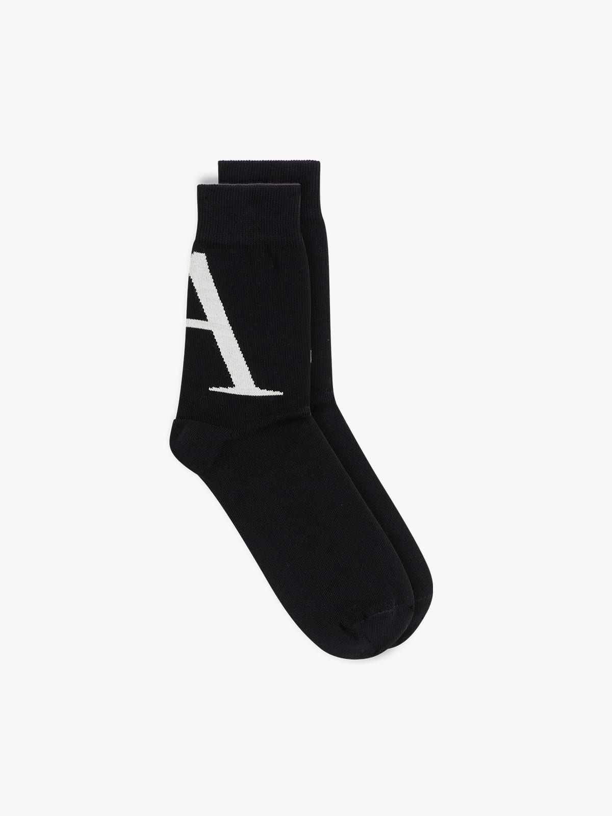black Rico cotton socks