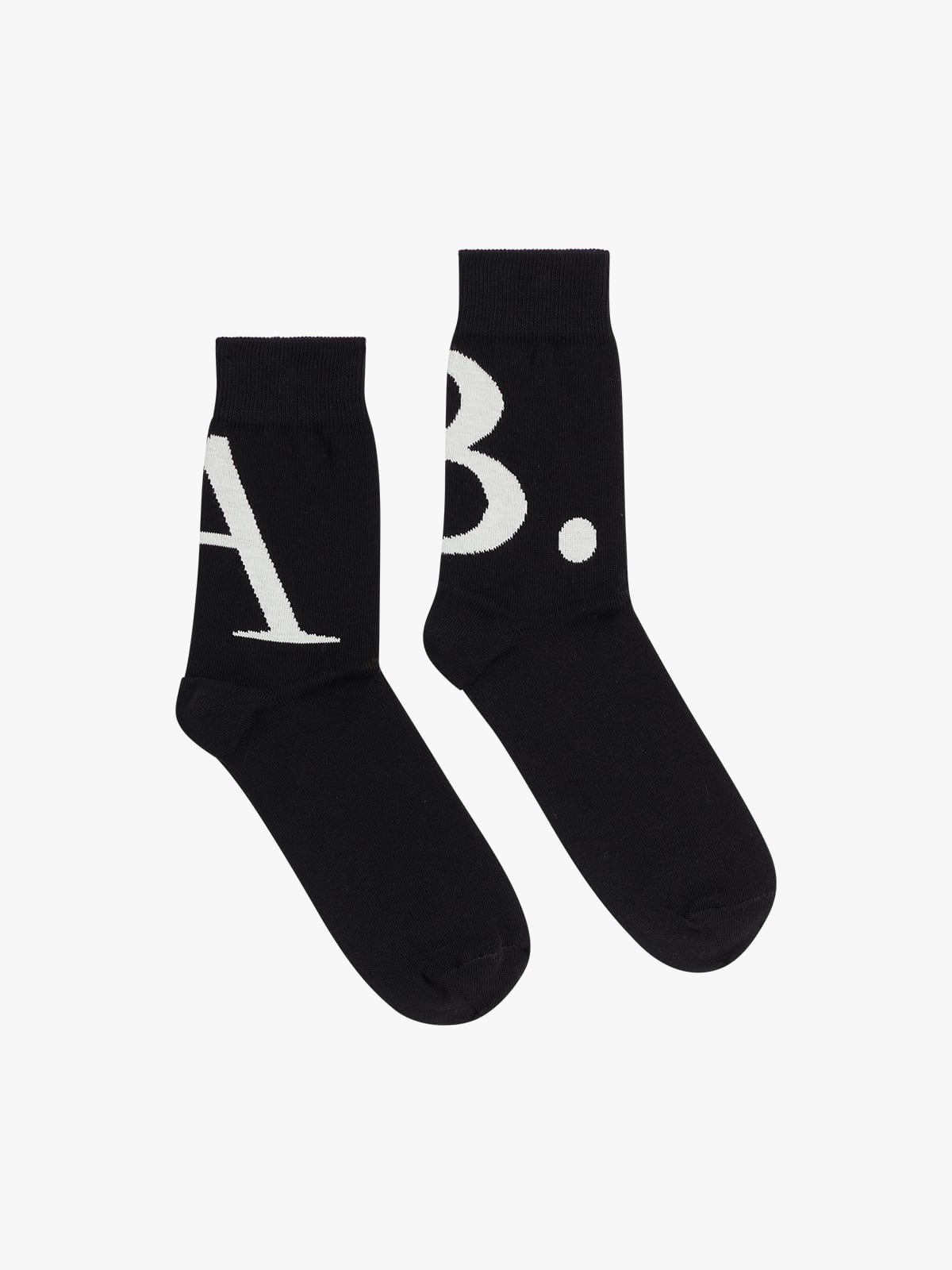 black Rico cotton socks