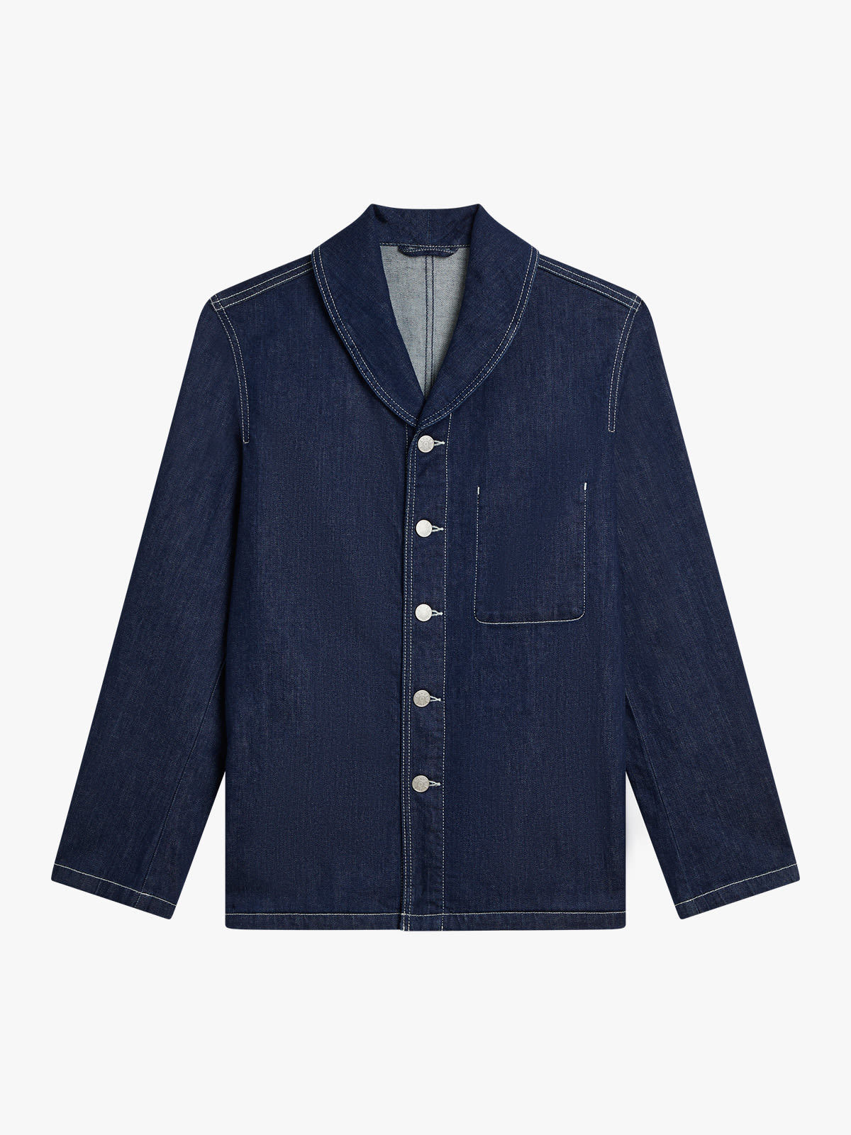 blue Loritz cotton jacket