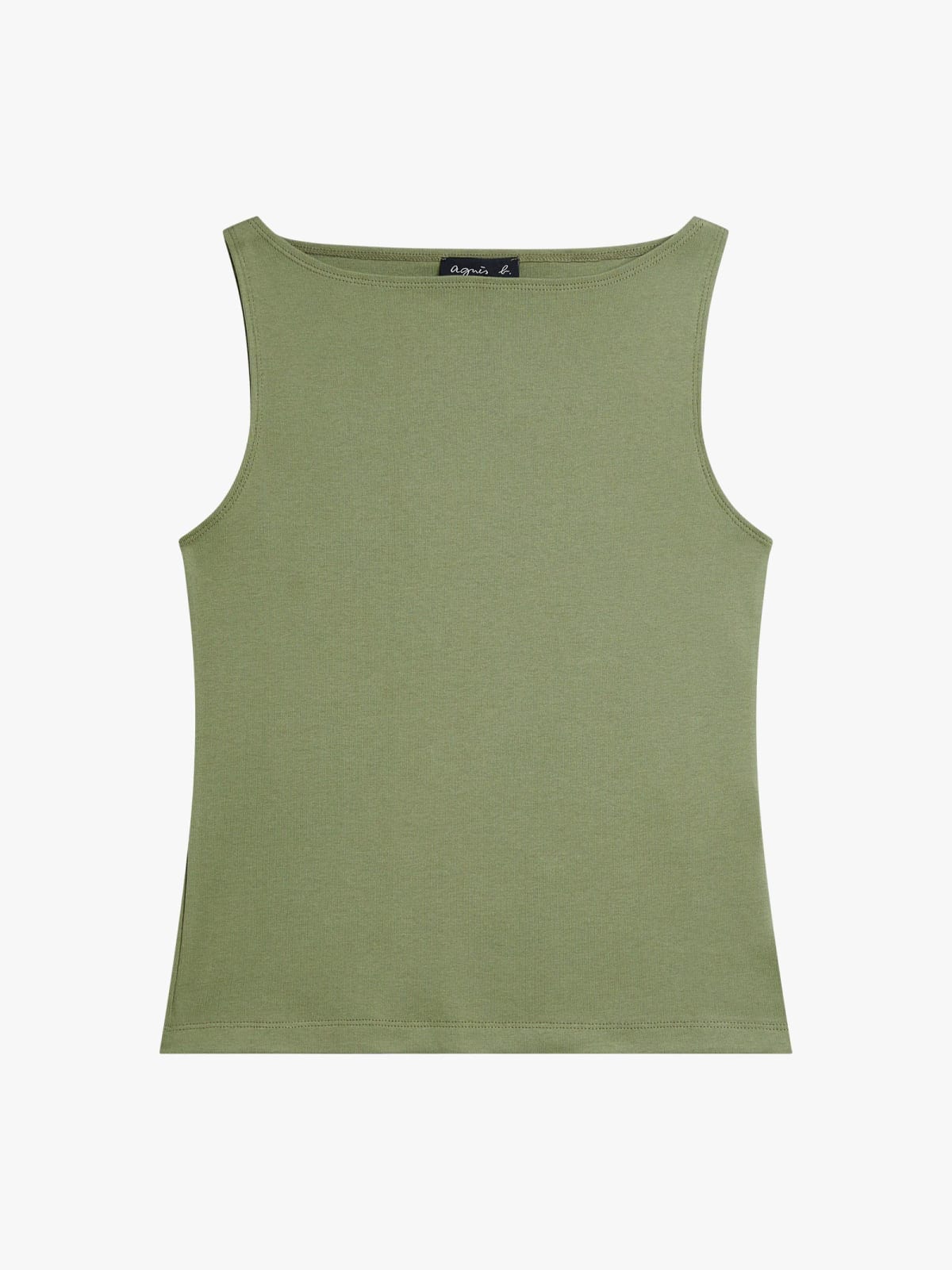 t-shirt Leopard en jersey de coton vert