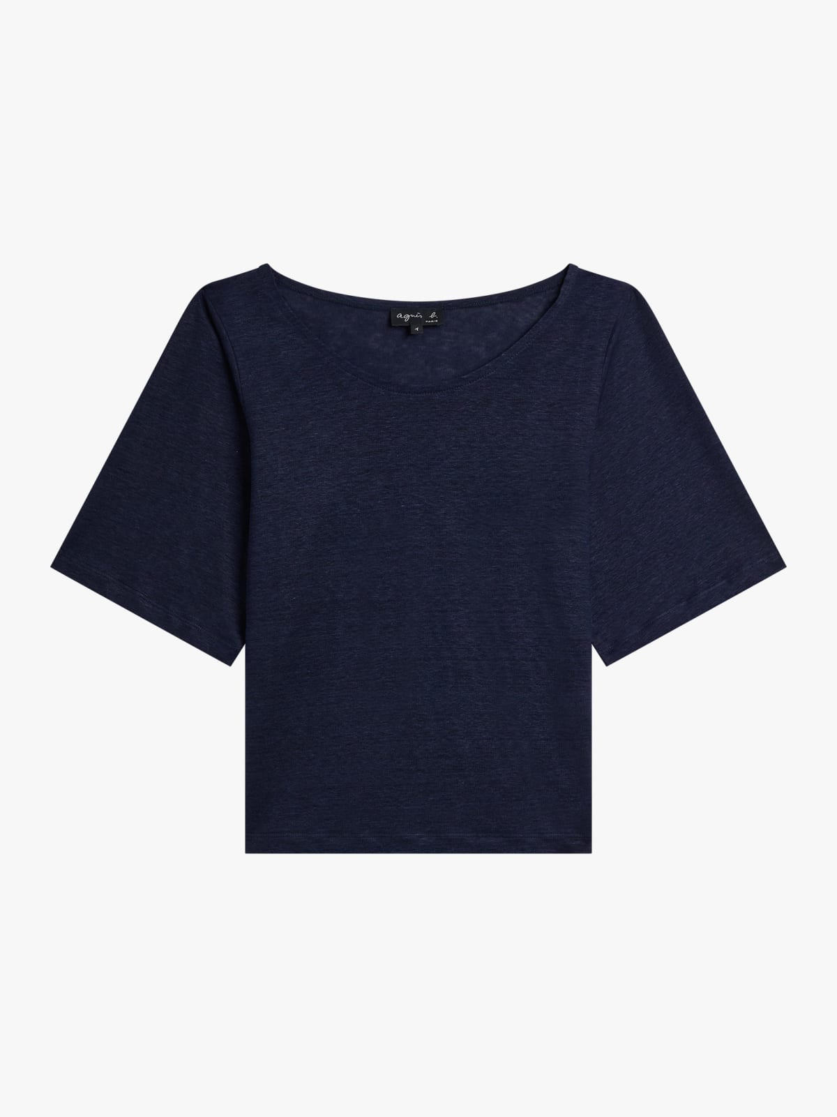 blue Tasmania linen jersey t-shirt