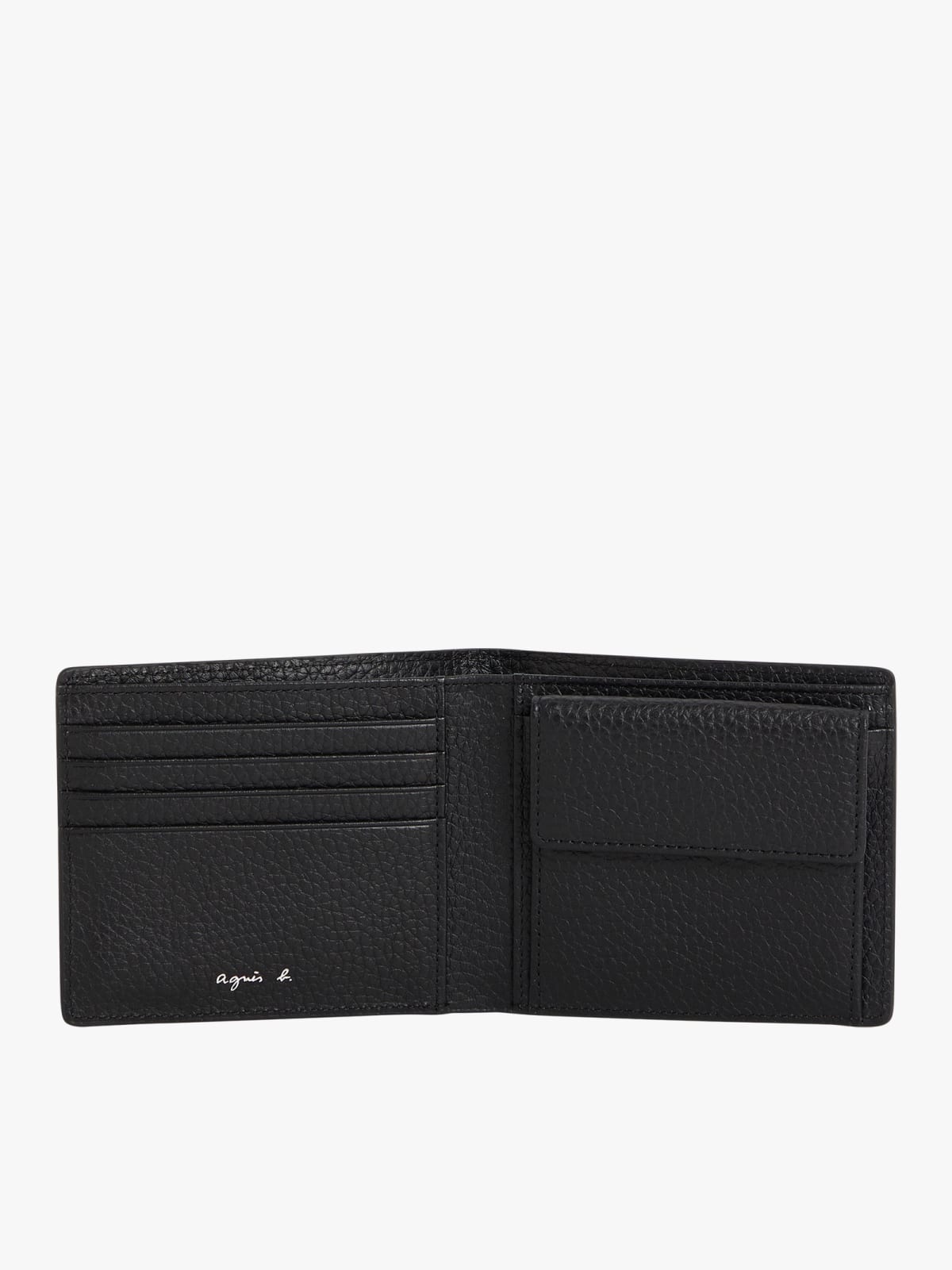 black leather wallet