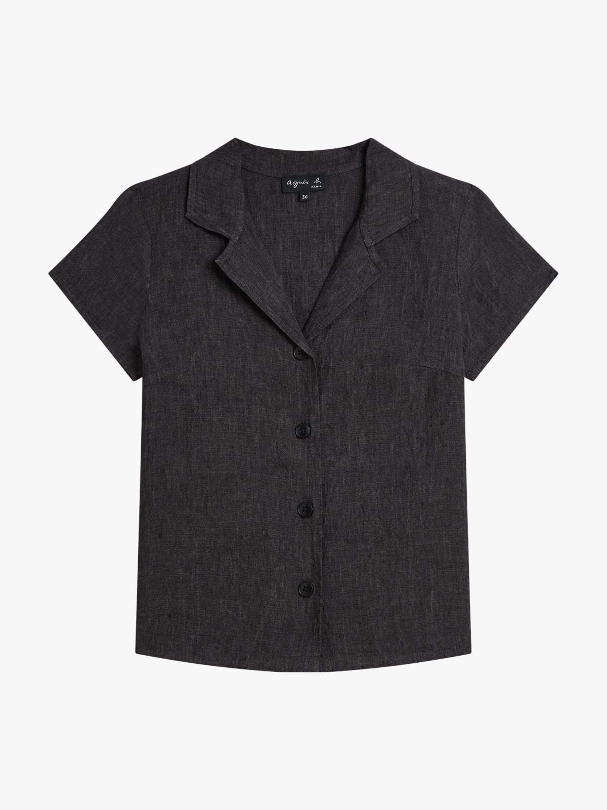 grey Liseron linen shirt