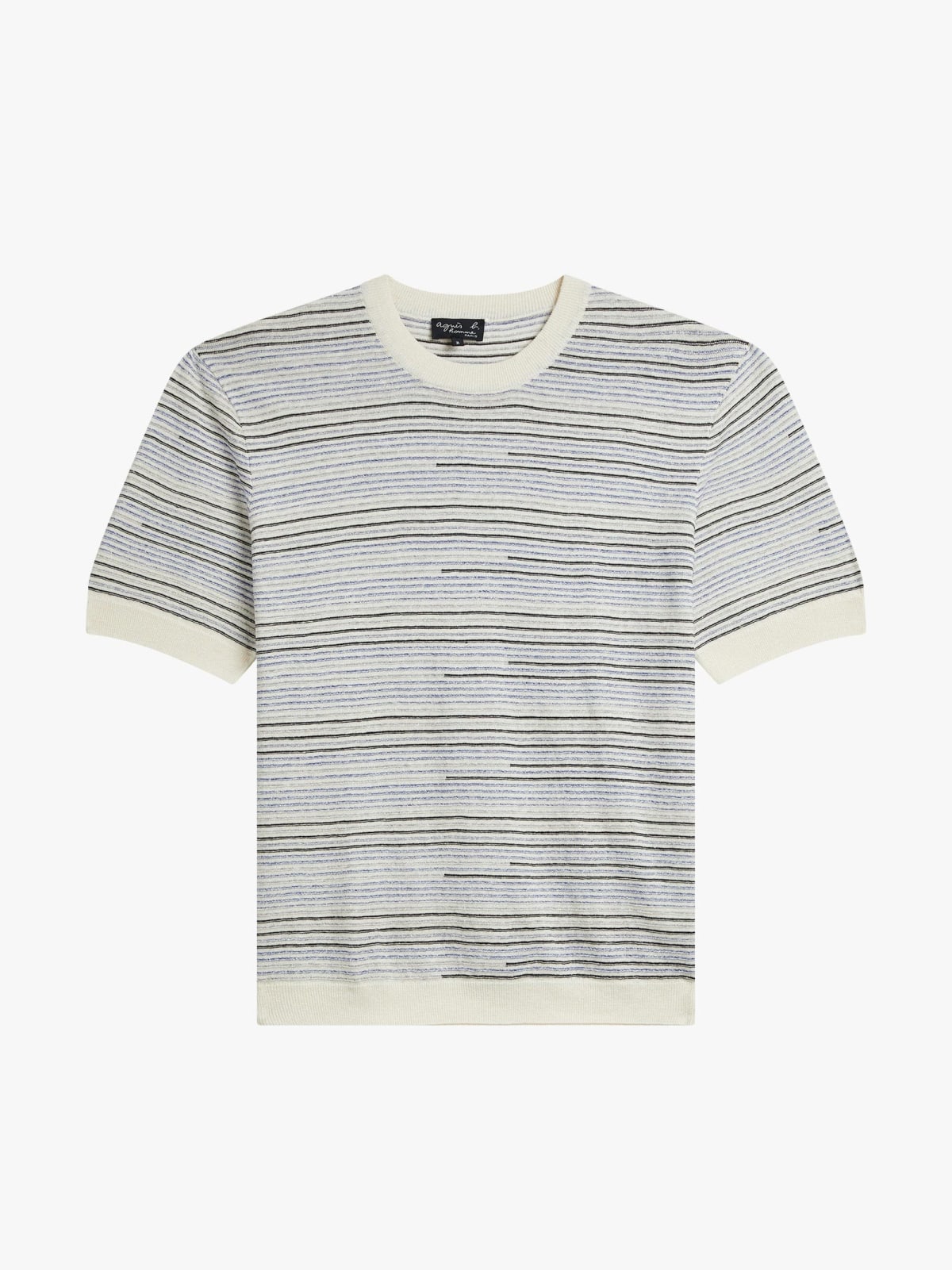 blue Brazil striped linen jumper