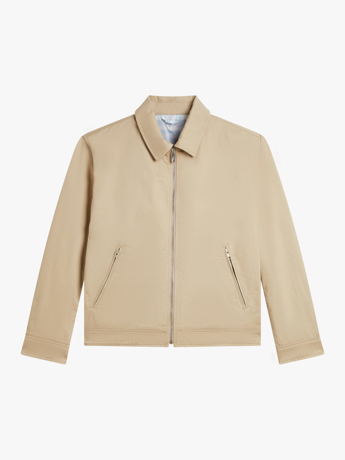 brown Chet jacket with cotton drill lining