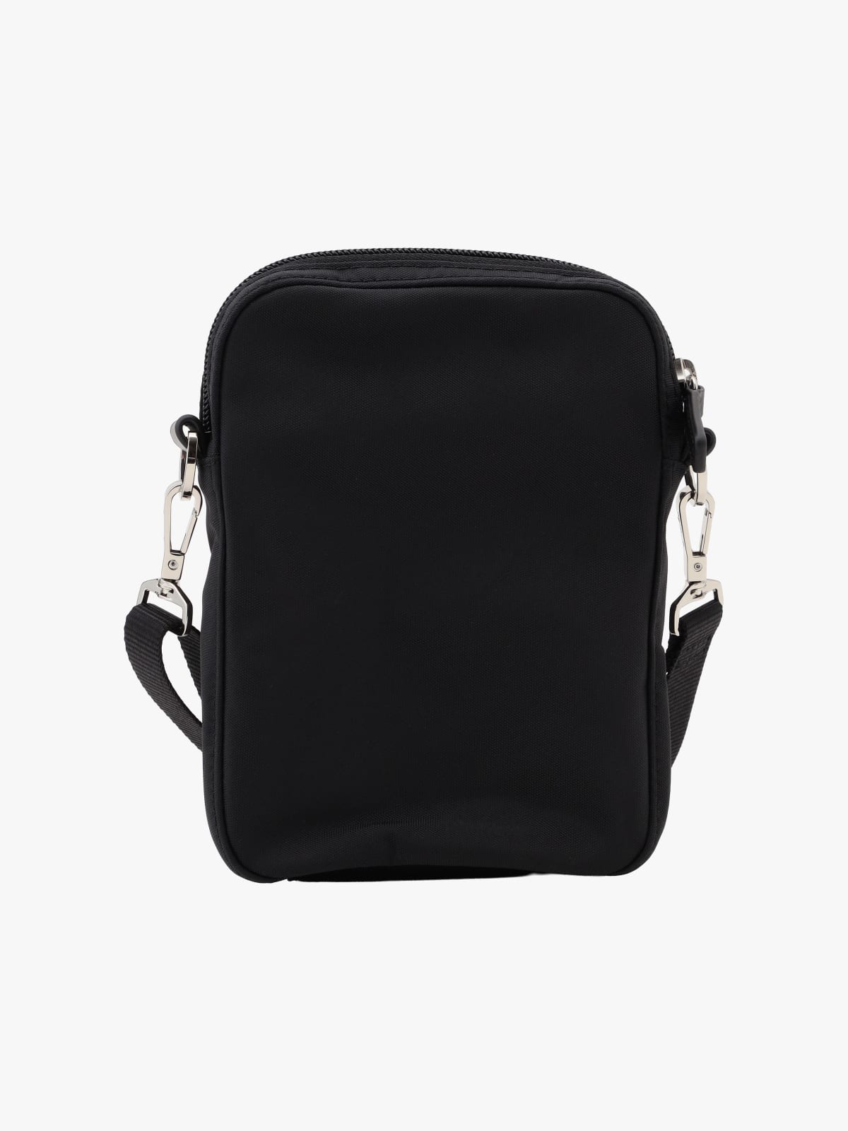 black nylon bag