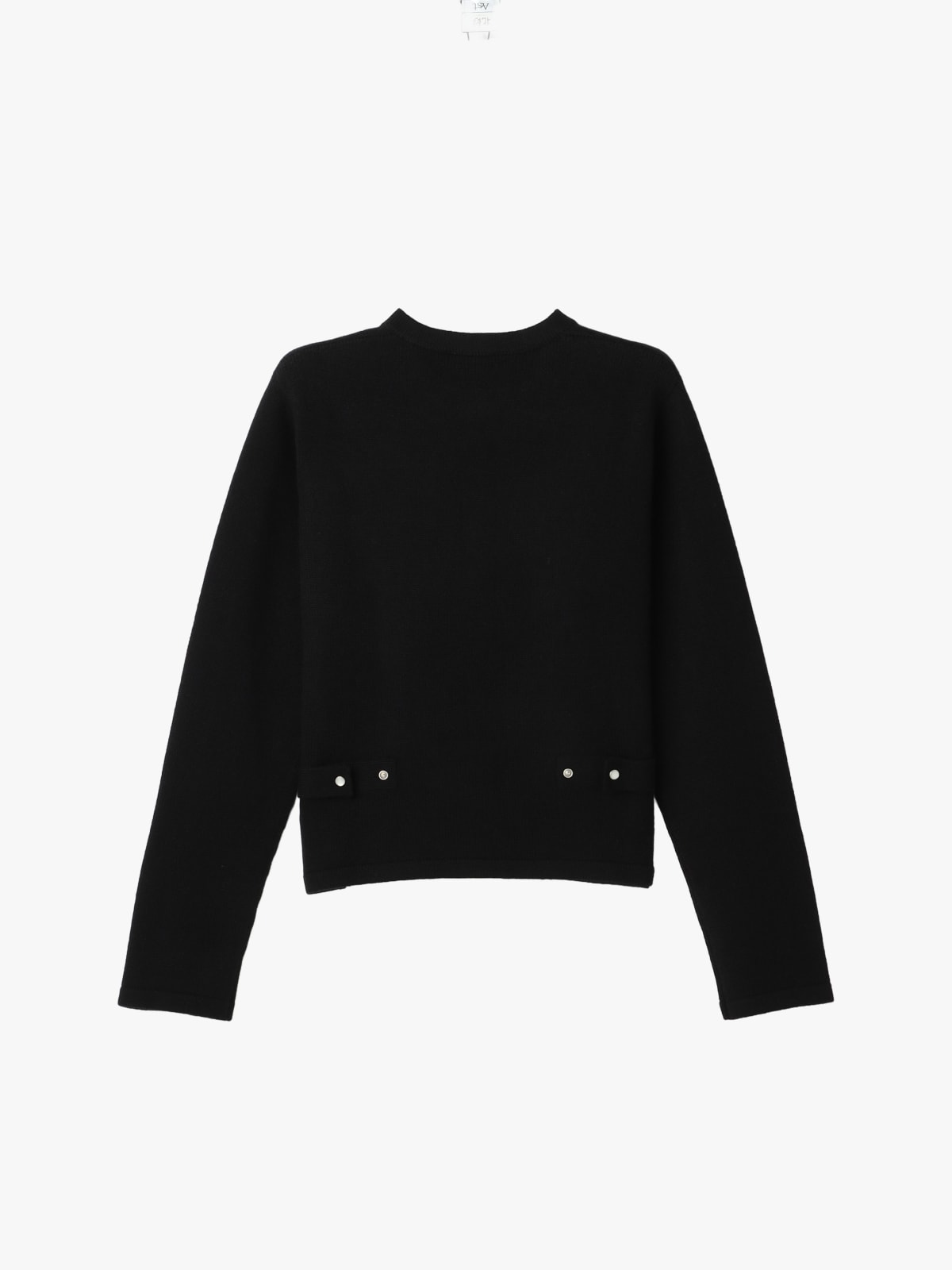 cardigan pression Le Petit en cachemire noir