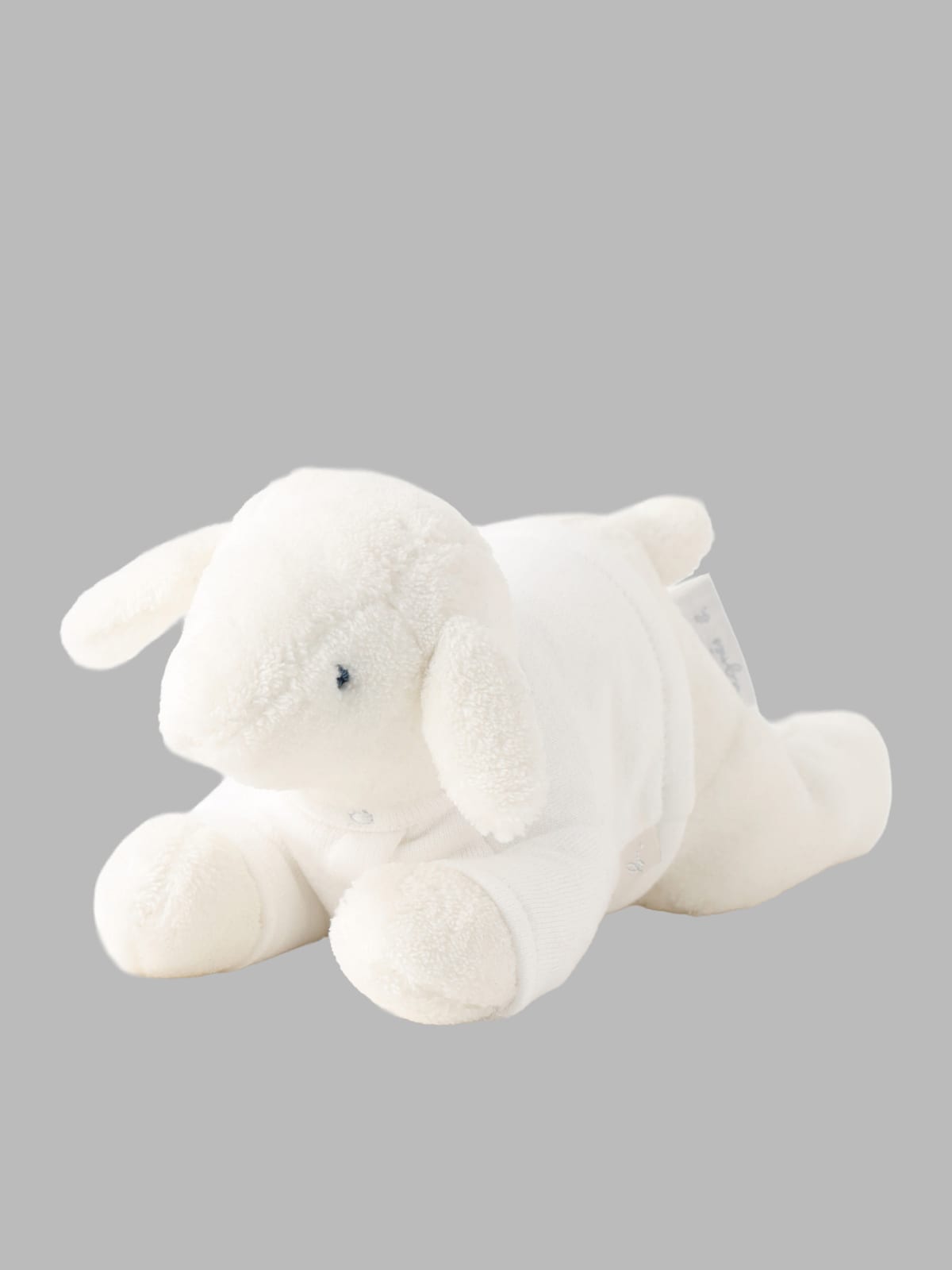 white cotton fleece Agneau toy