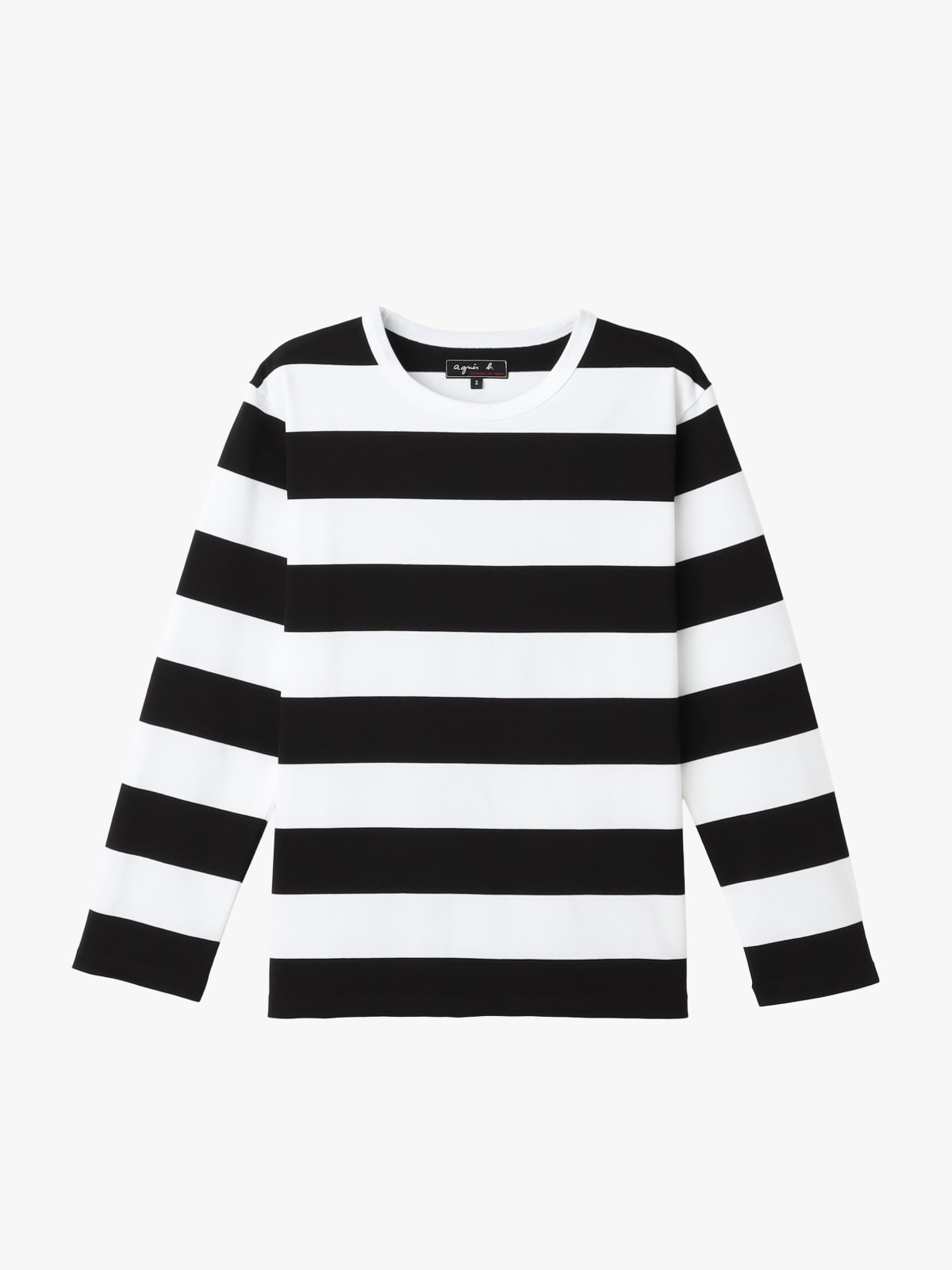 t-shirt cool rayures larges