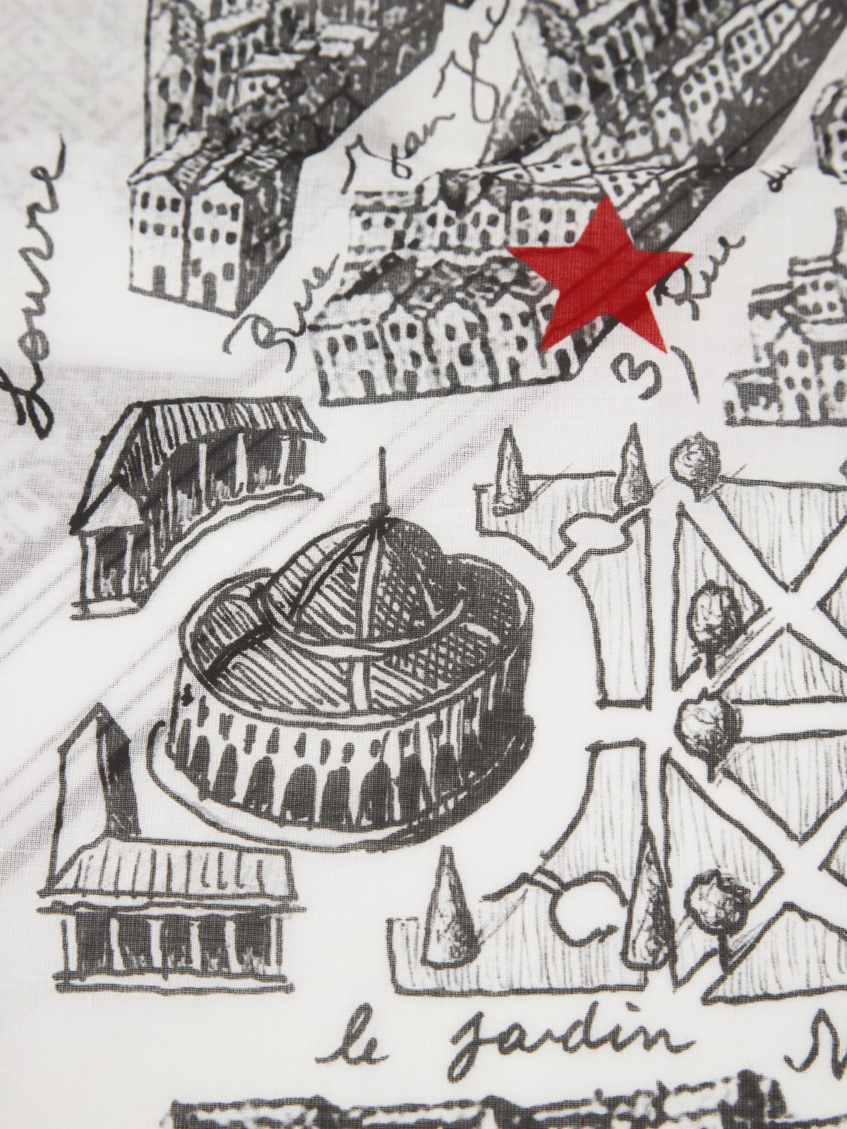 Rue du Jour cotton scarf