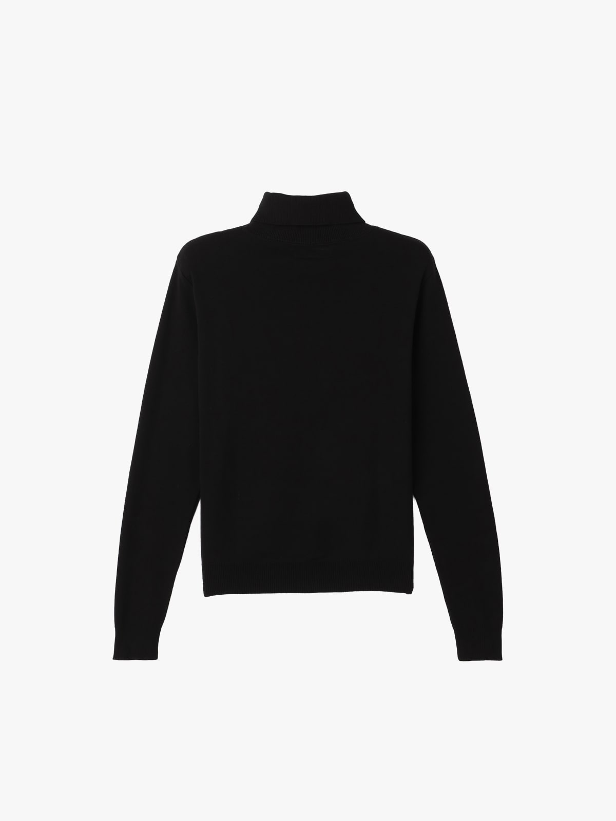 black turtleneck Eddy jumper