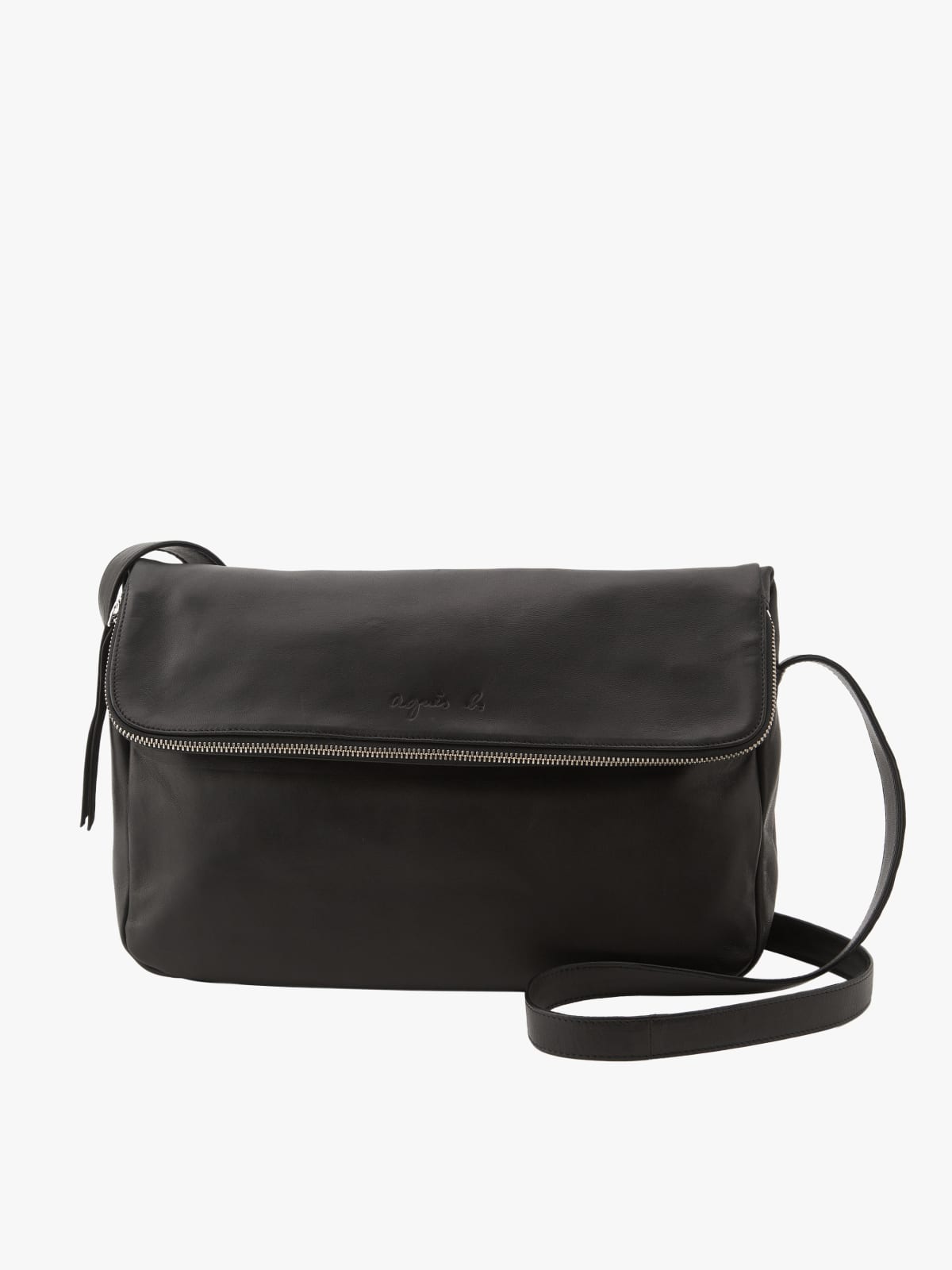 black leather Amelia bag