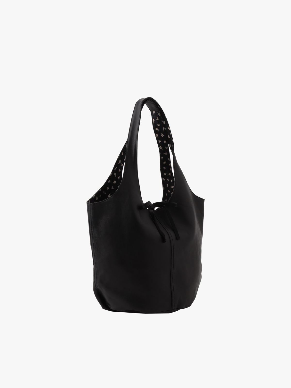 black leather Stala bag