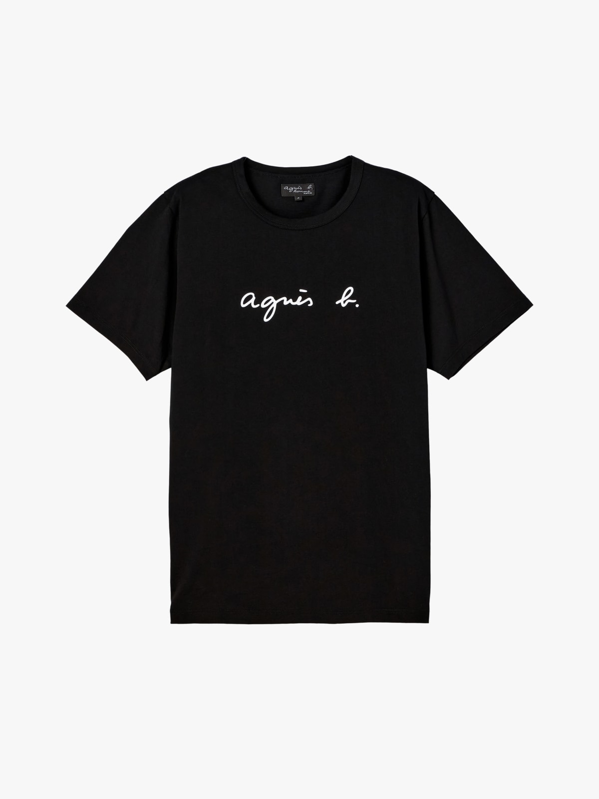 black short sleeves Coulos "agn&egrave;s b." t-shirt