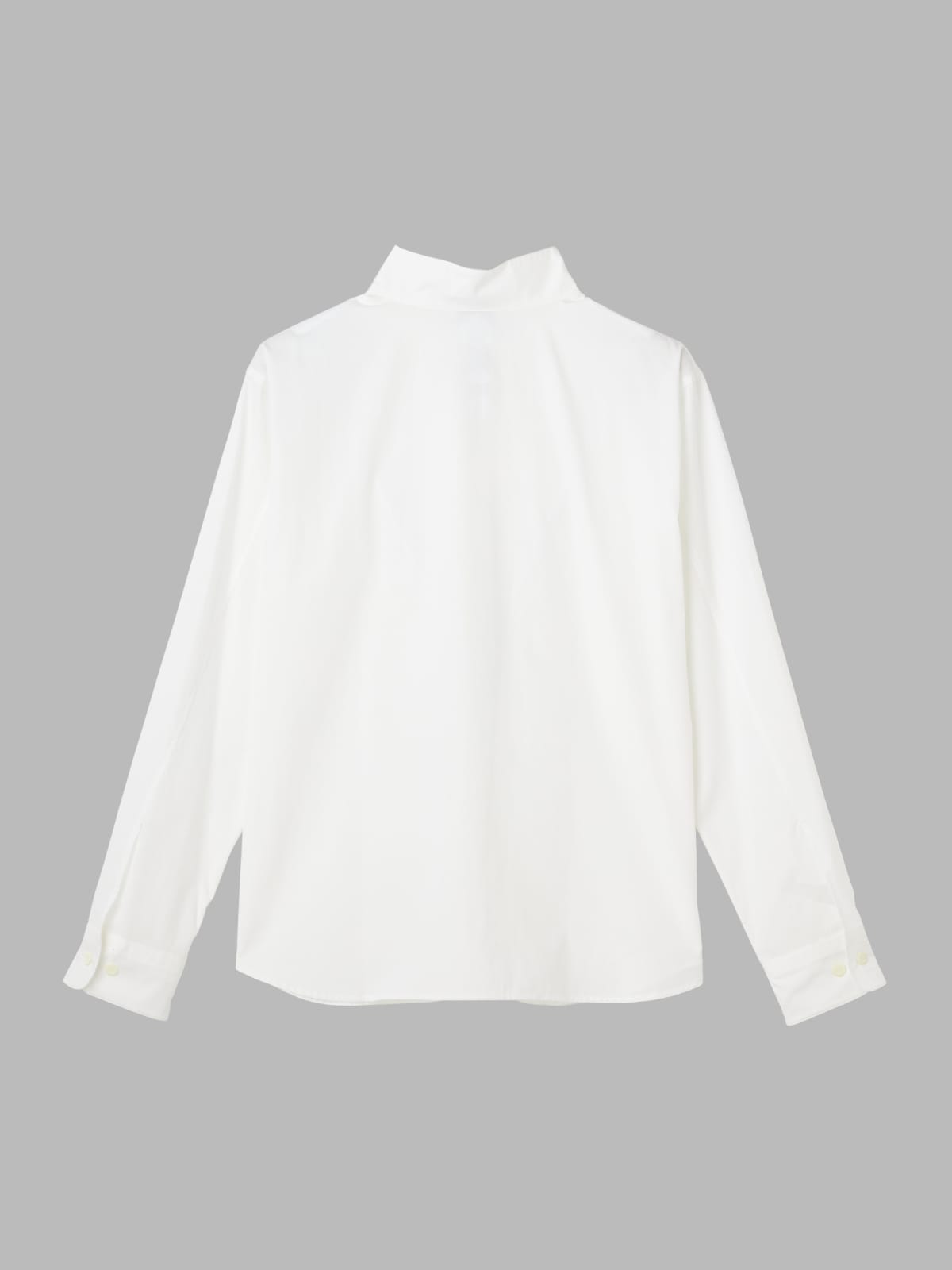 Chemise &Eacute;tienne en coton blanc col montant