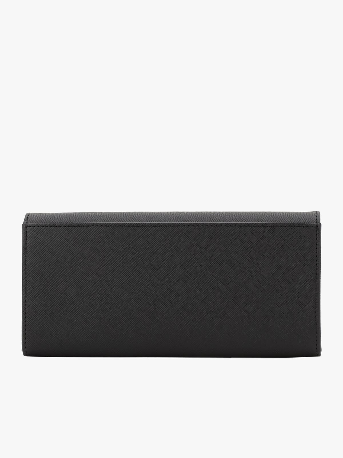 leather long wallet