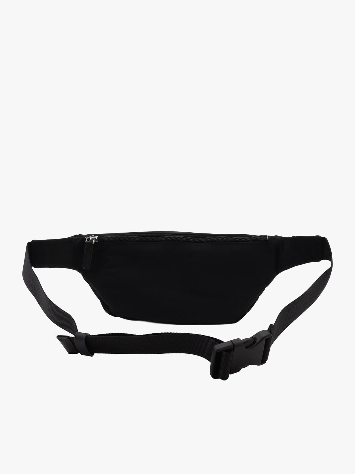 sac banane noir en nylon