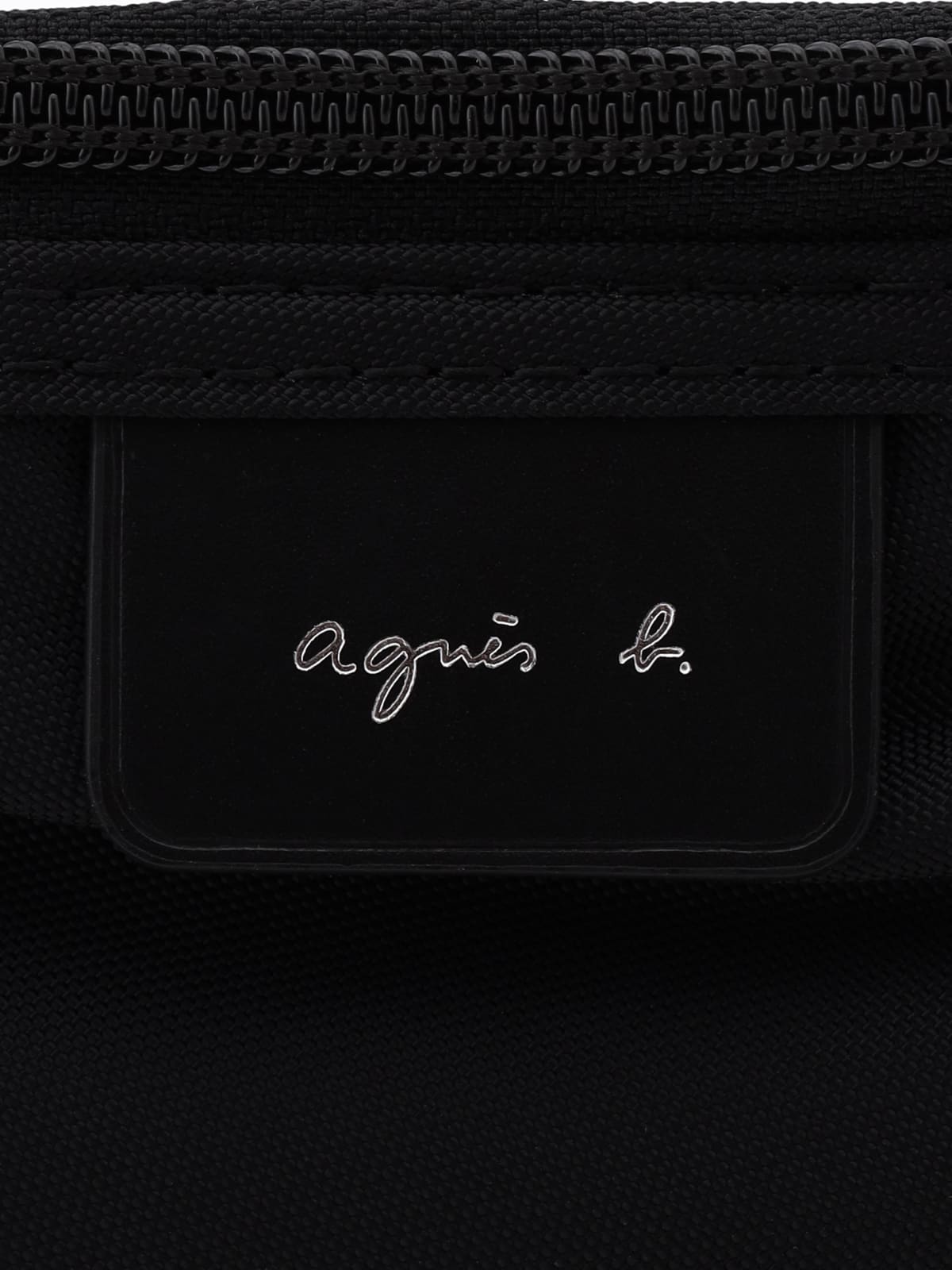 black nylon bum bag image number 4