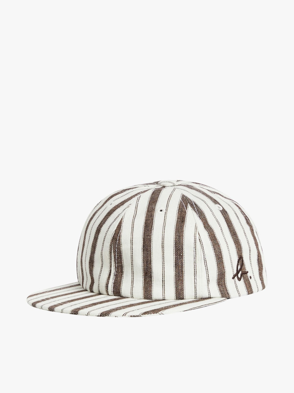 brown Elyes linen cap