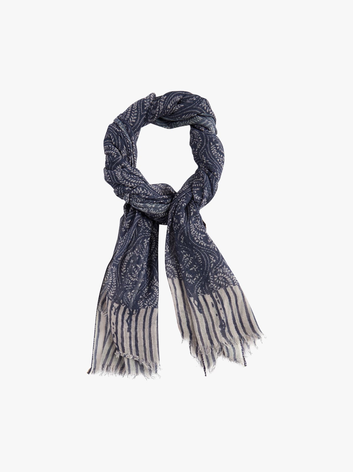 blue Adil cotton scarf