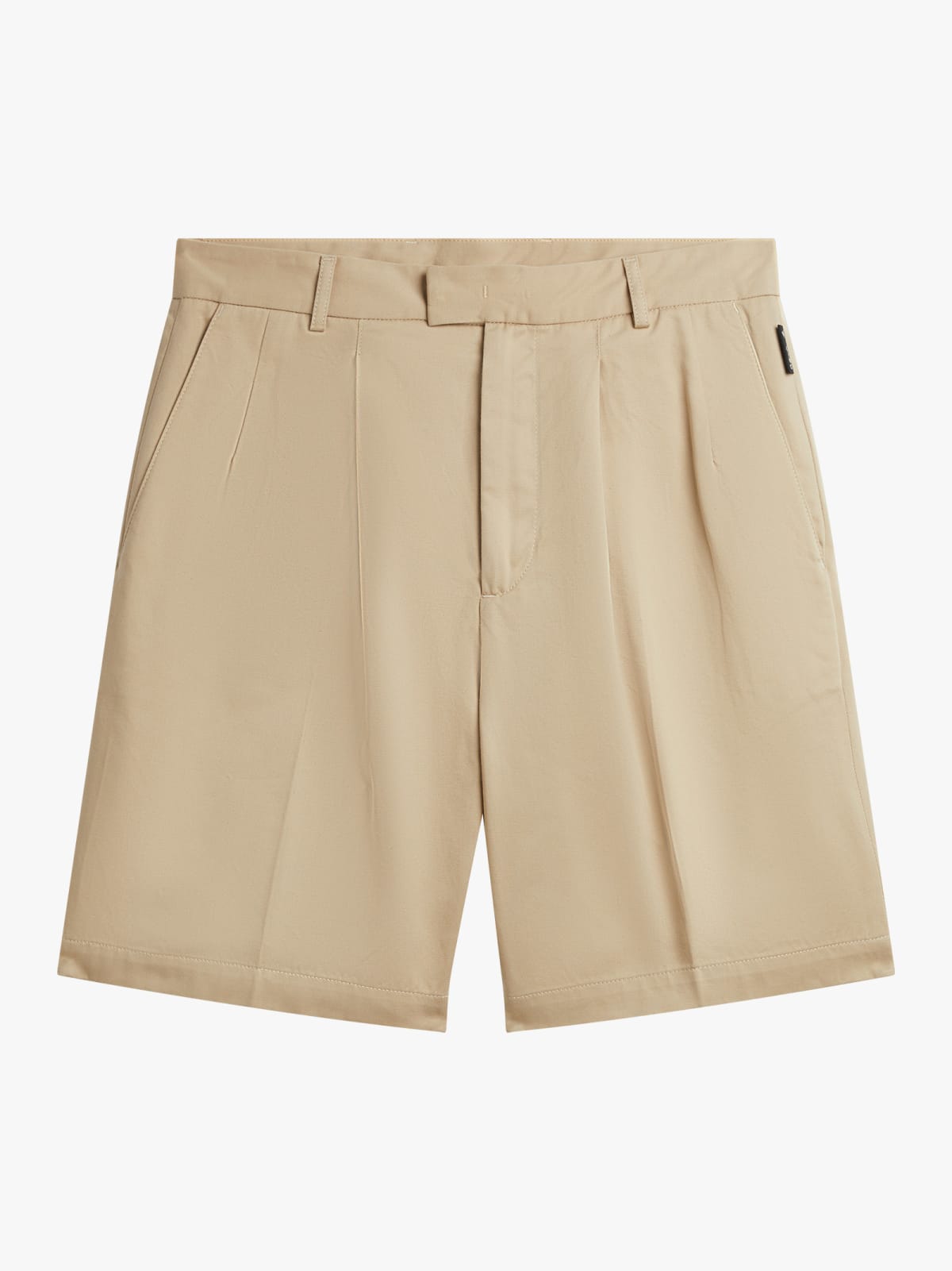 brown Unai cotton drill shorts