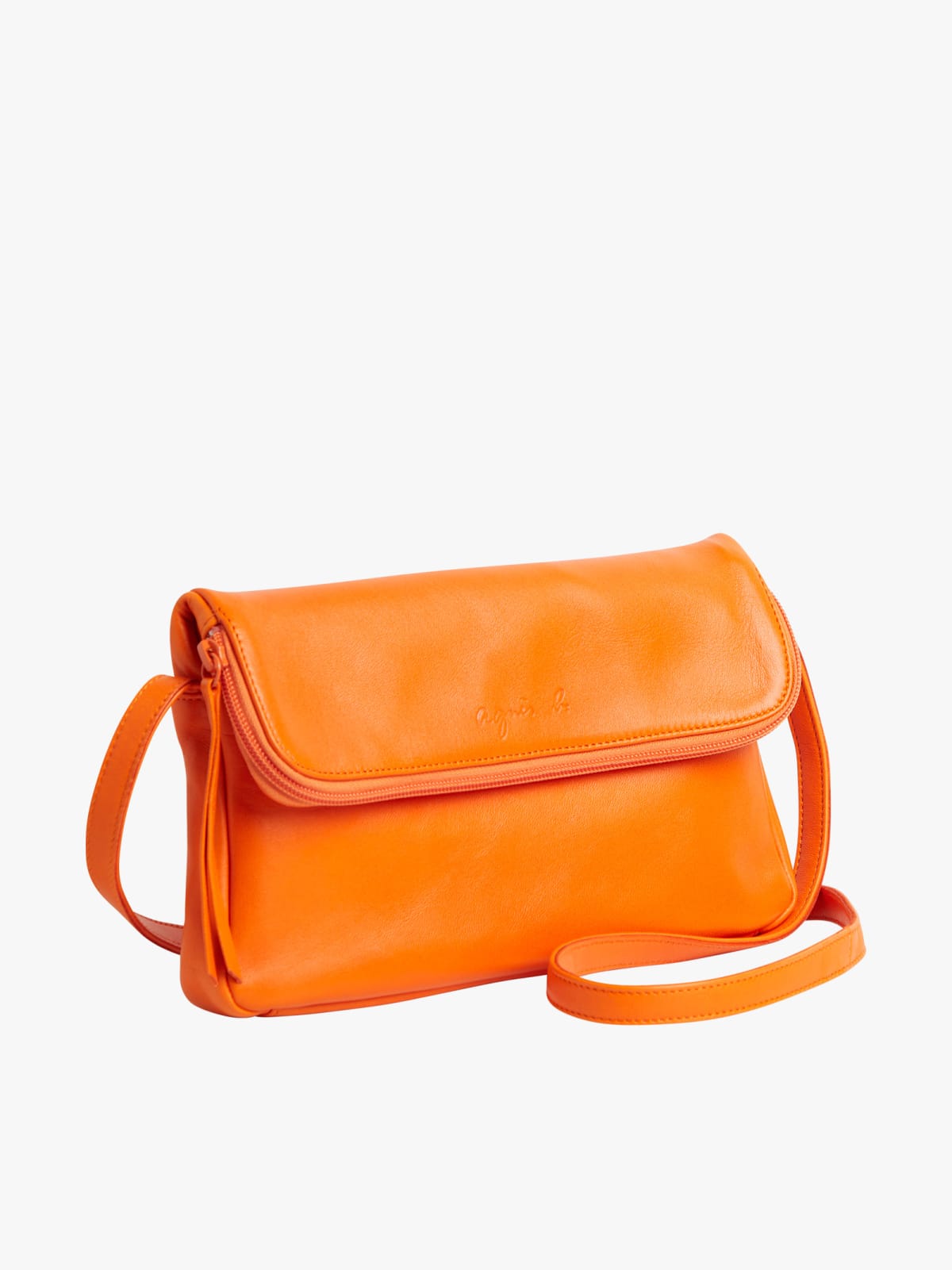 orange Asya lambskin bag