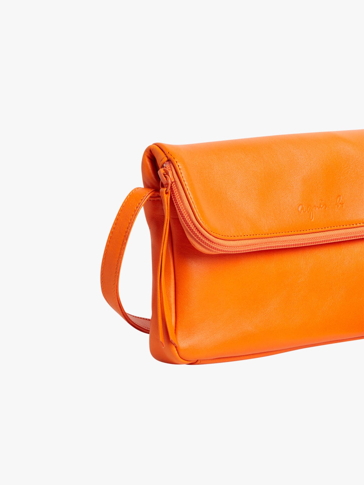 orange Asya lambskin bag image number 2