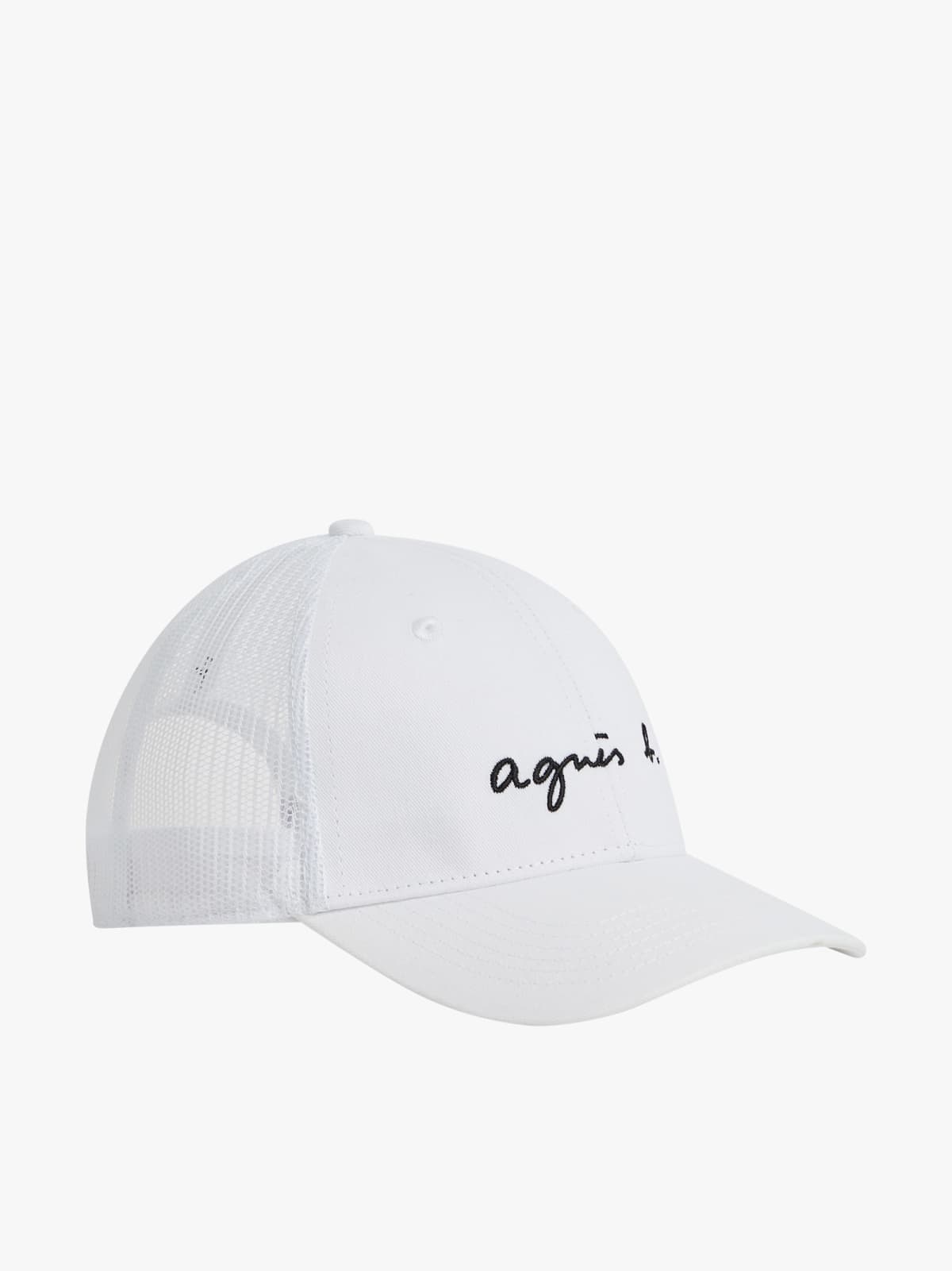 white Austin cotton cap