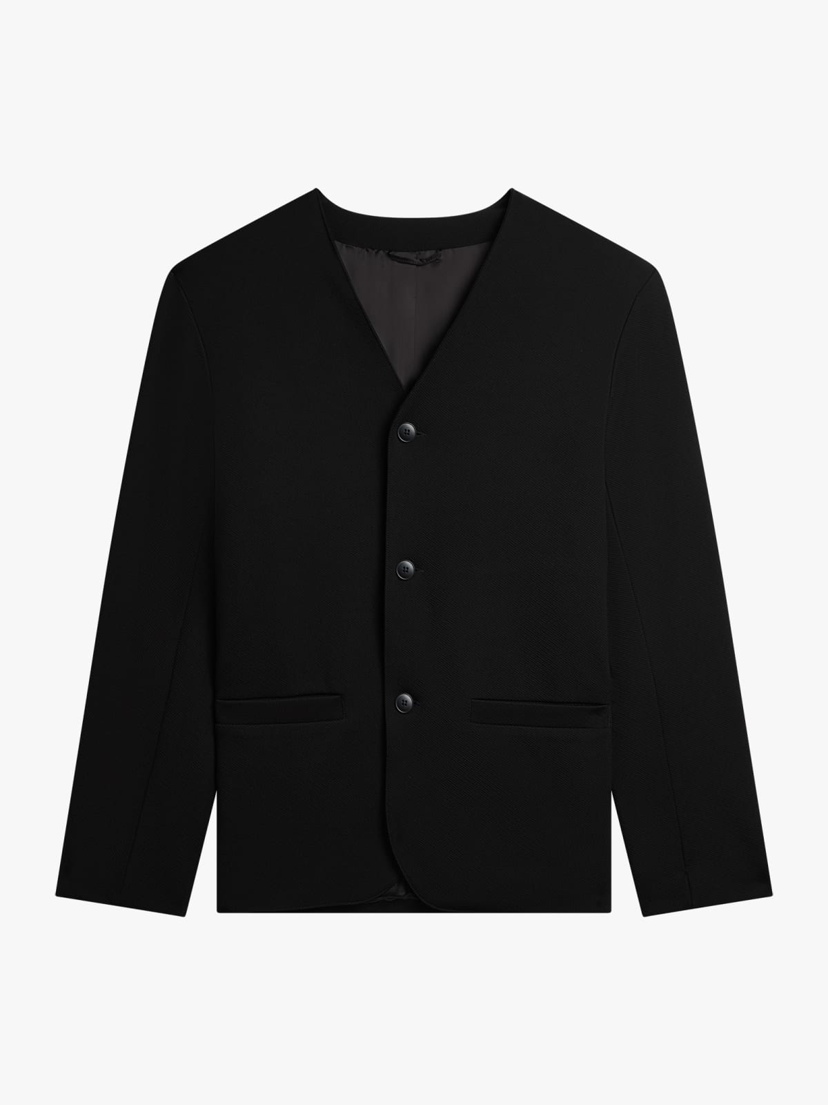 black Wase jersey jacket