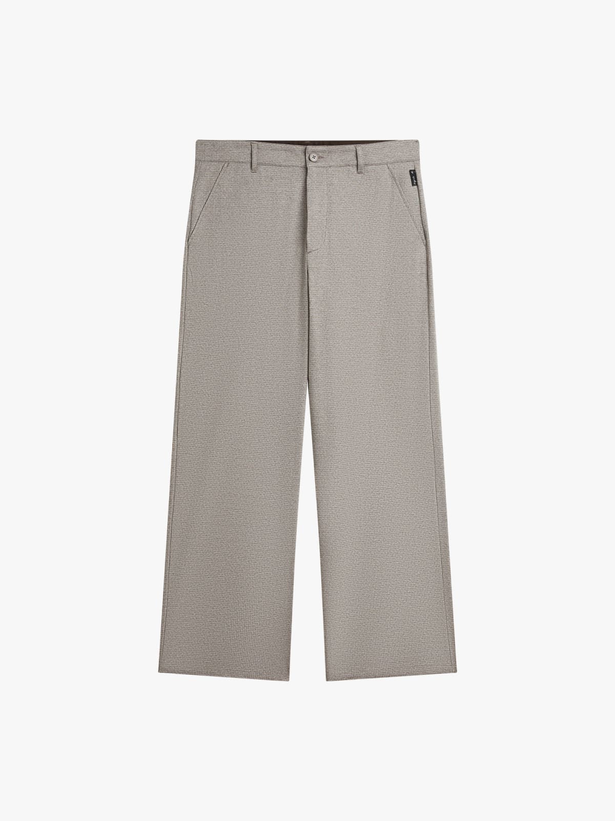 brown Danel cotton jersey trousers