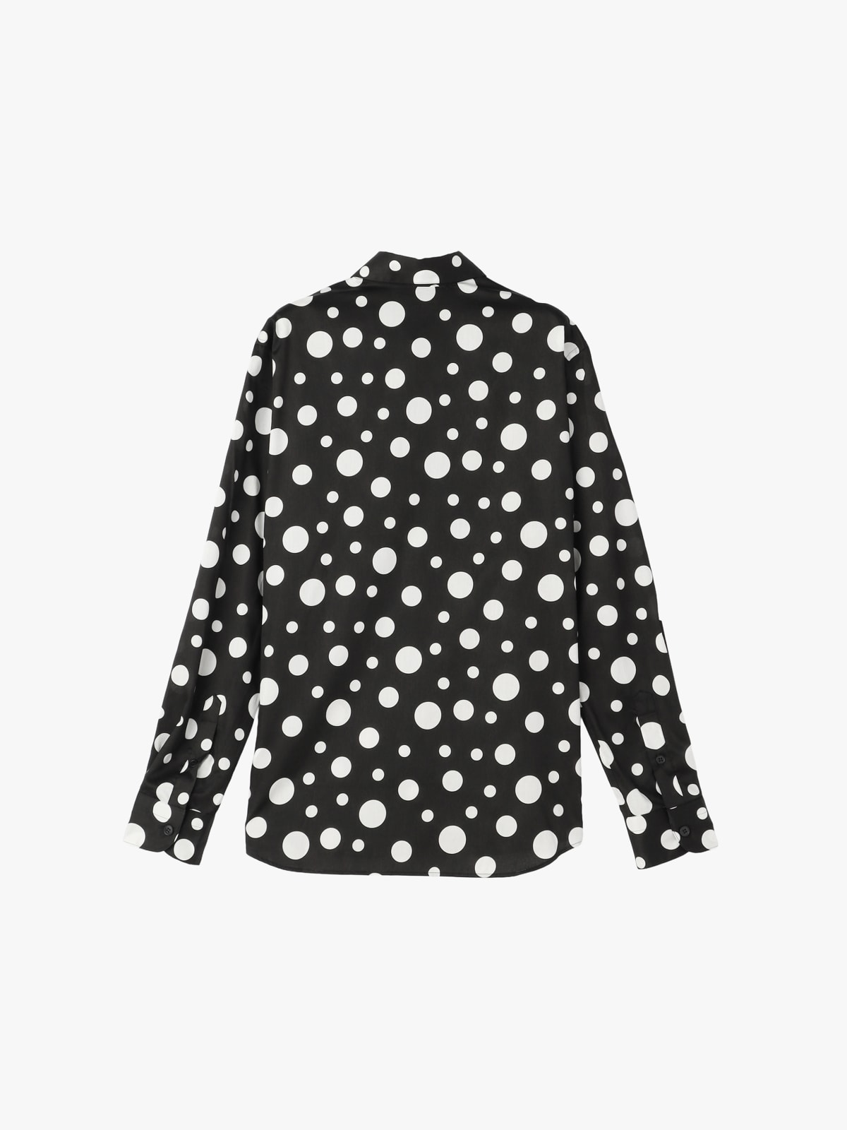 cotton polka-dot shirt