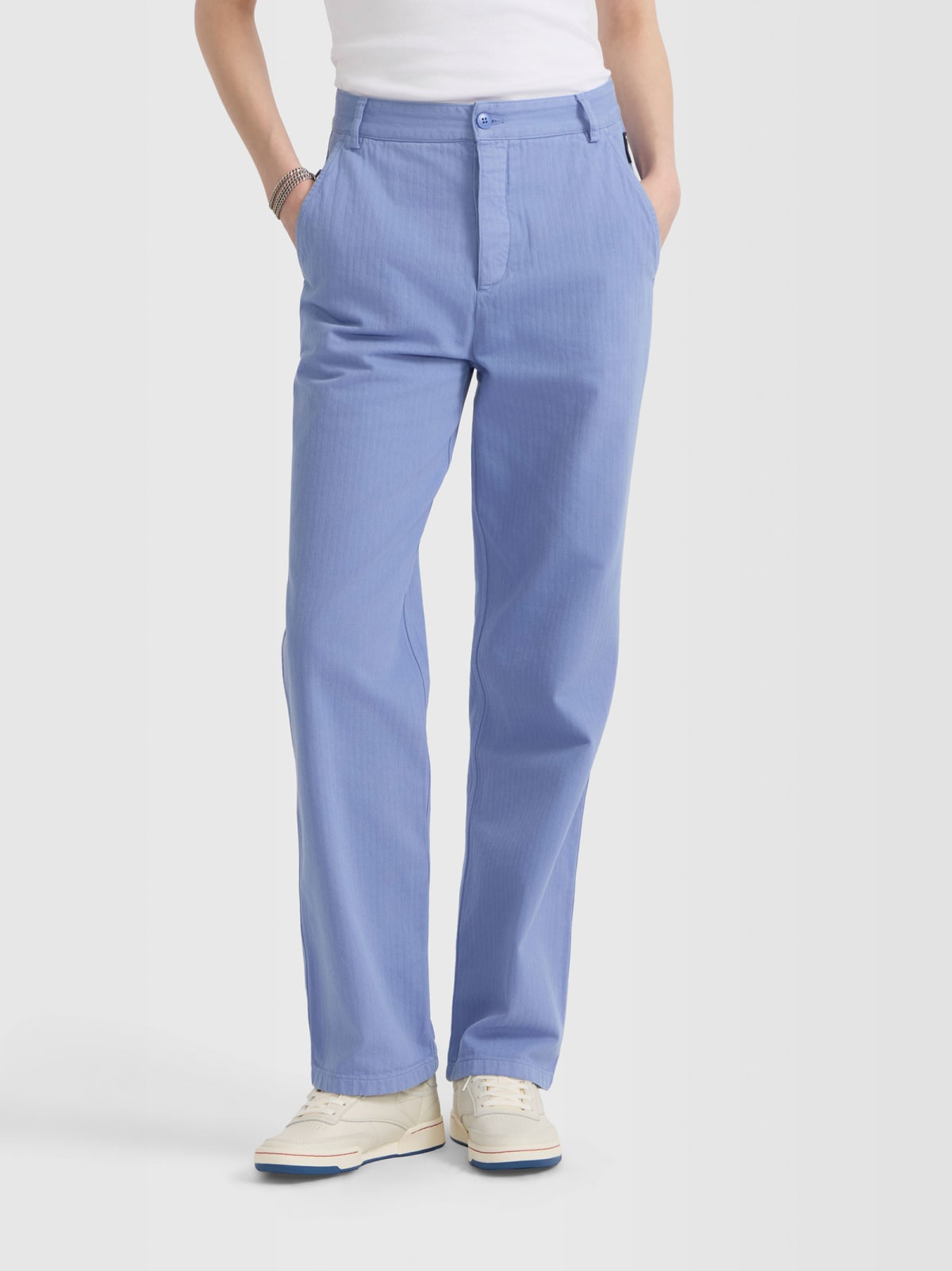 blue peintre trousers