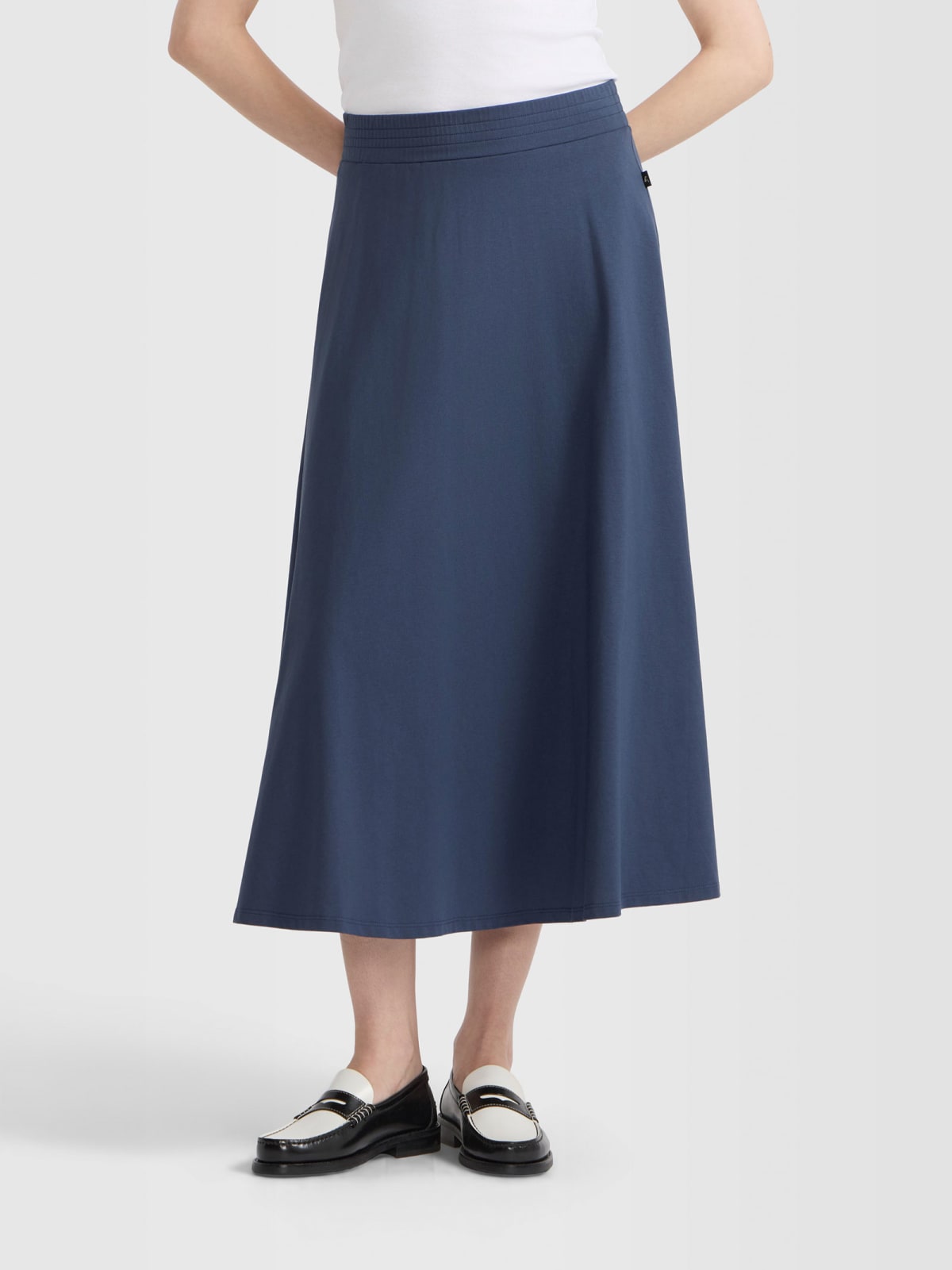 jupe milaine bleu marine