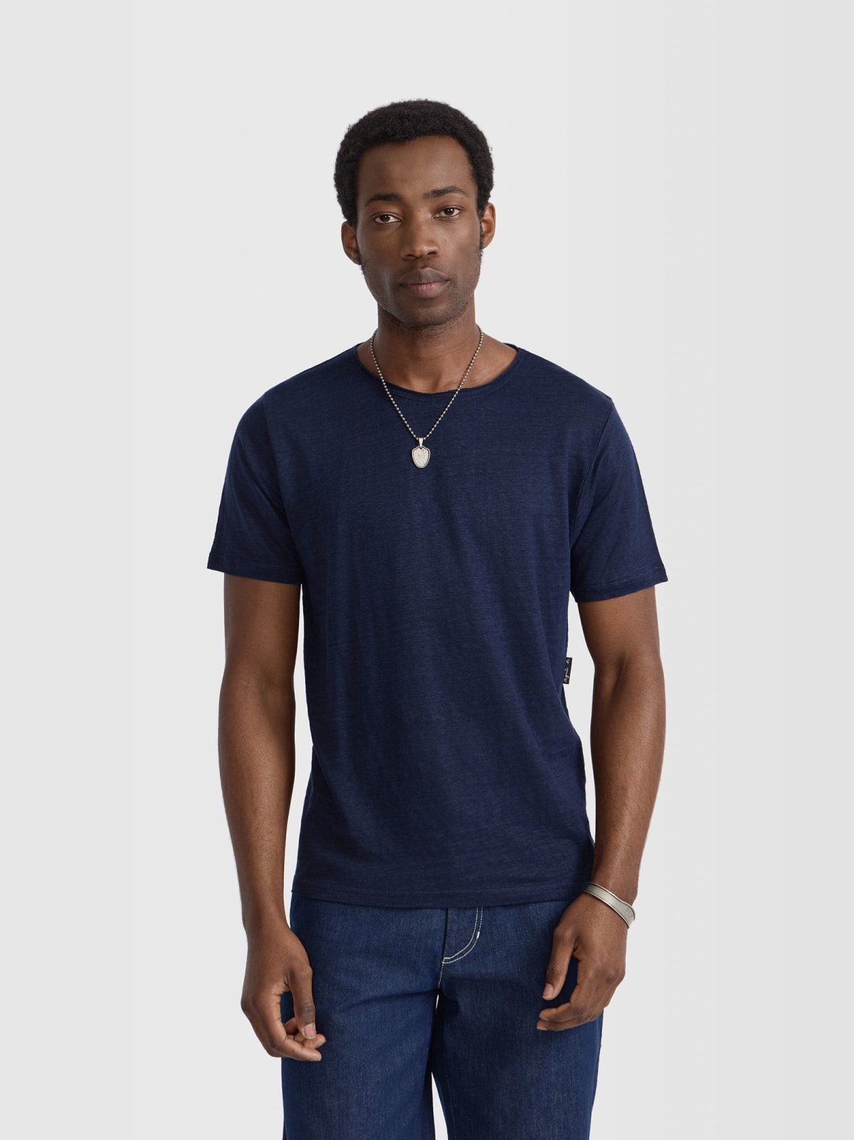 blue Roulotte linen jersey t-shirt