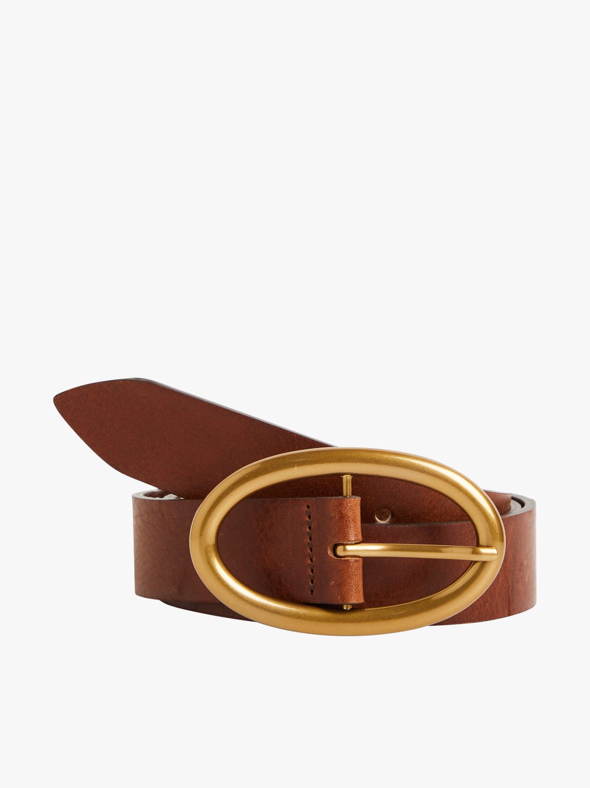 brown Violaine cowhide belt