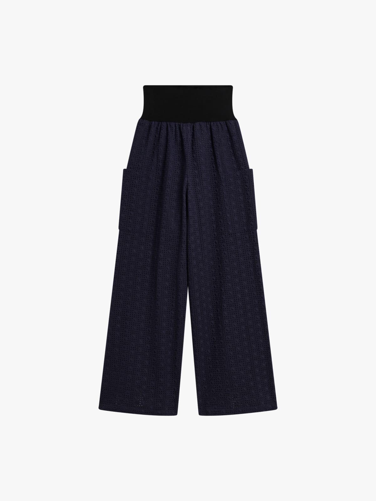 pantalon Matis en coton bleu marine