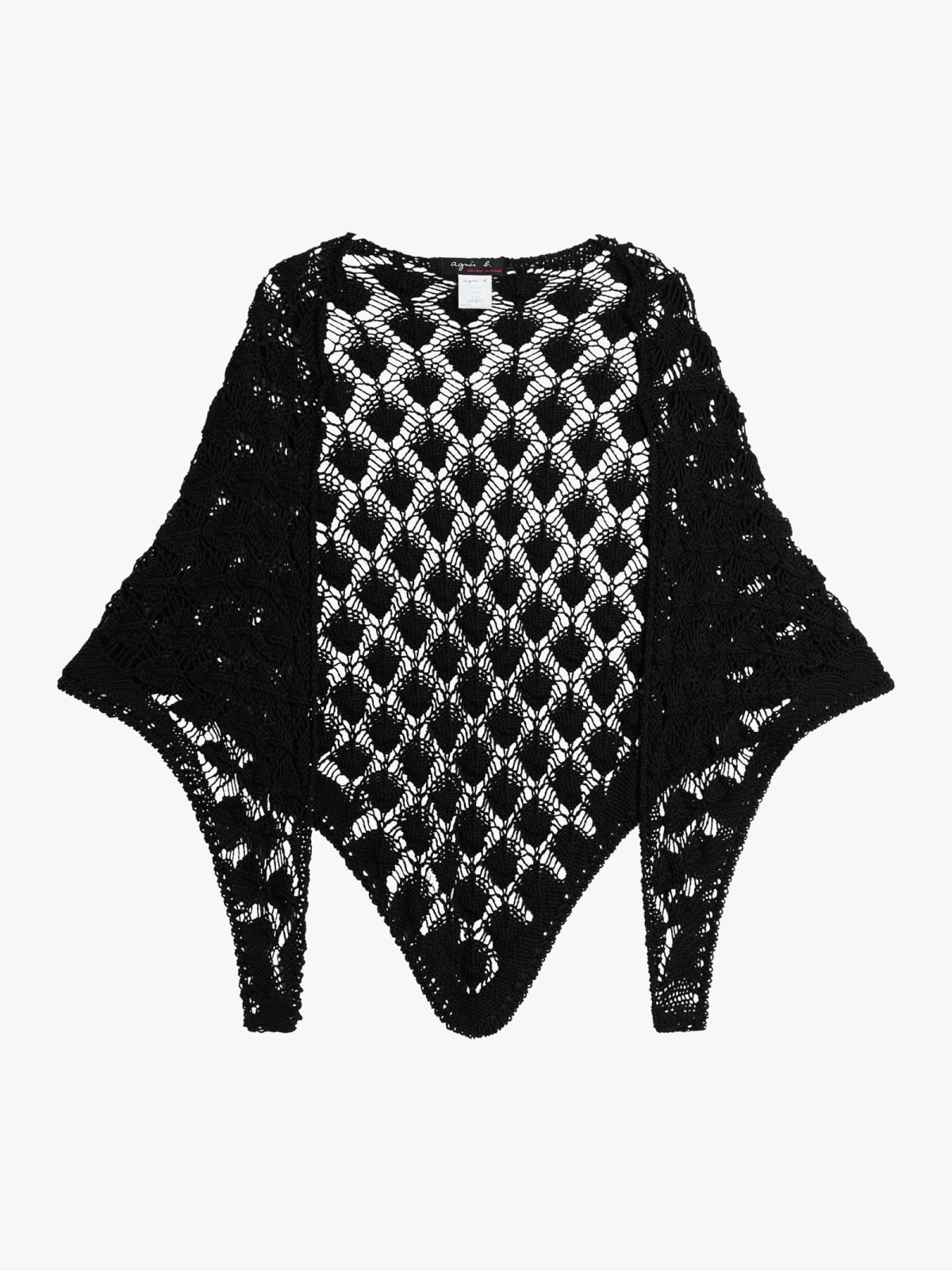 black Marjoram cotton triangular scarf