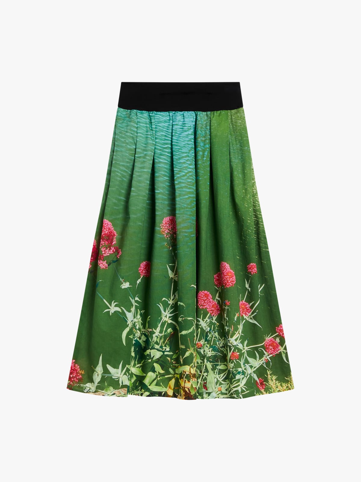 jupe Grand Hotel en coton imprim&eacute; num&eacute;rique photo d&rsquo;agn&egrave;s b.