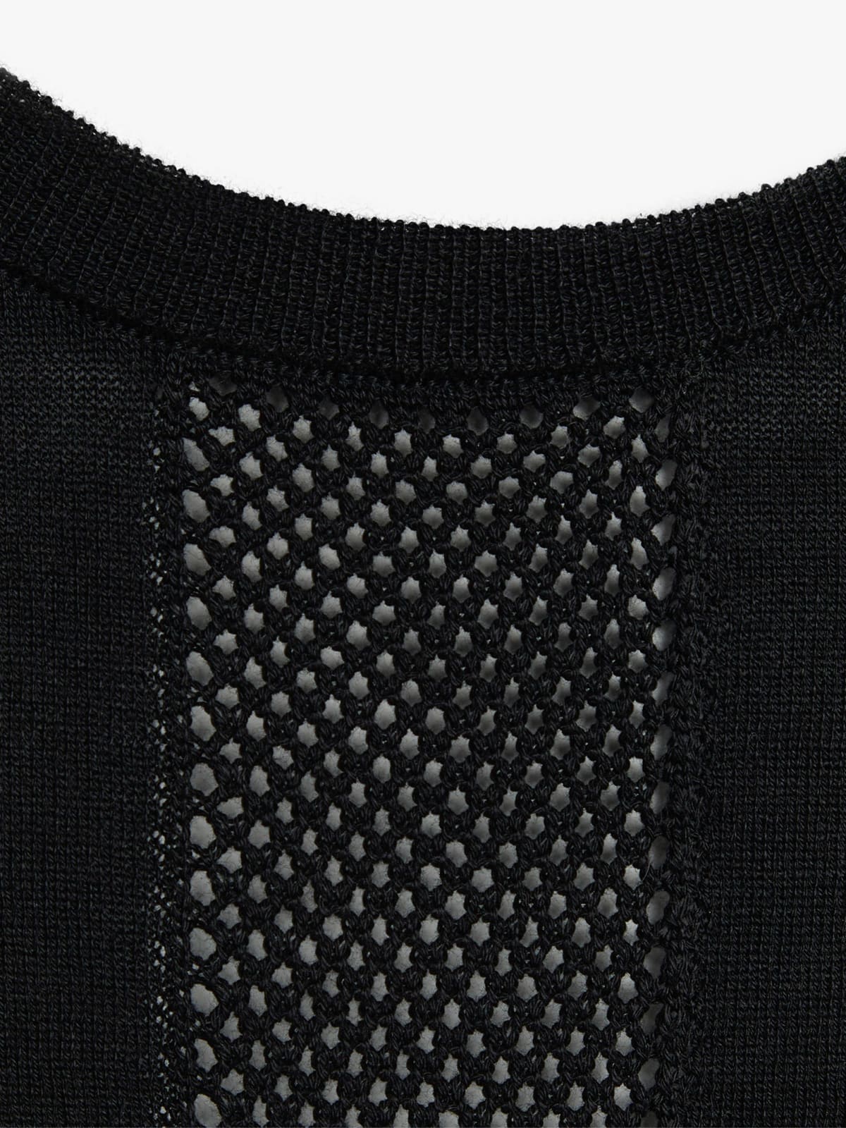 d&eacute;bardeur Rickie en jersey de coton noir