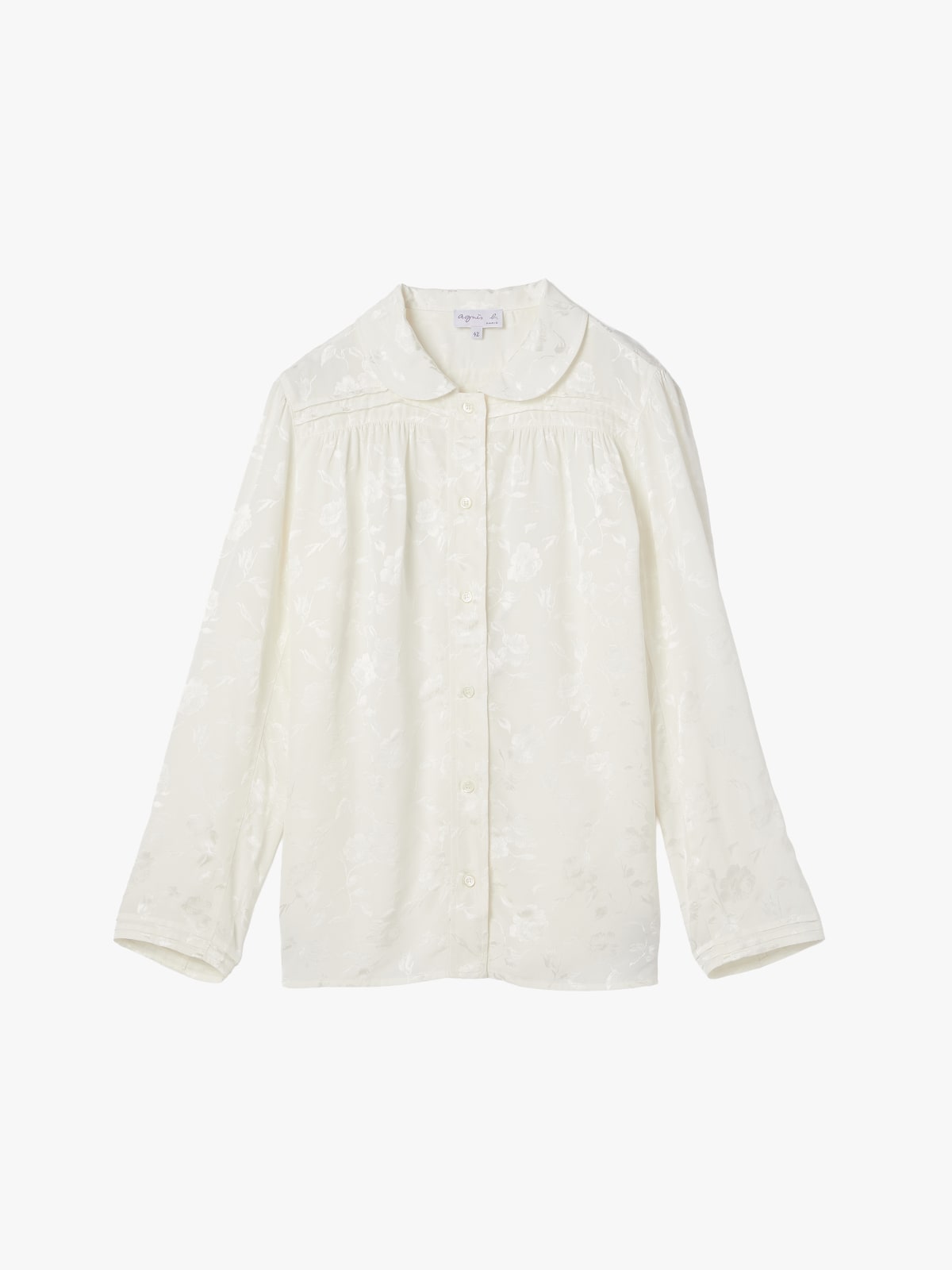 chemise en viscose &agrave; manches longues