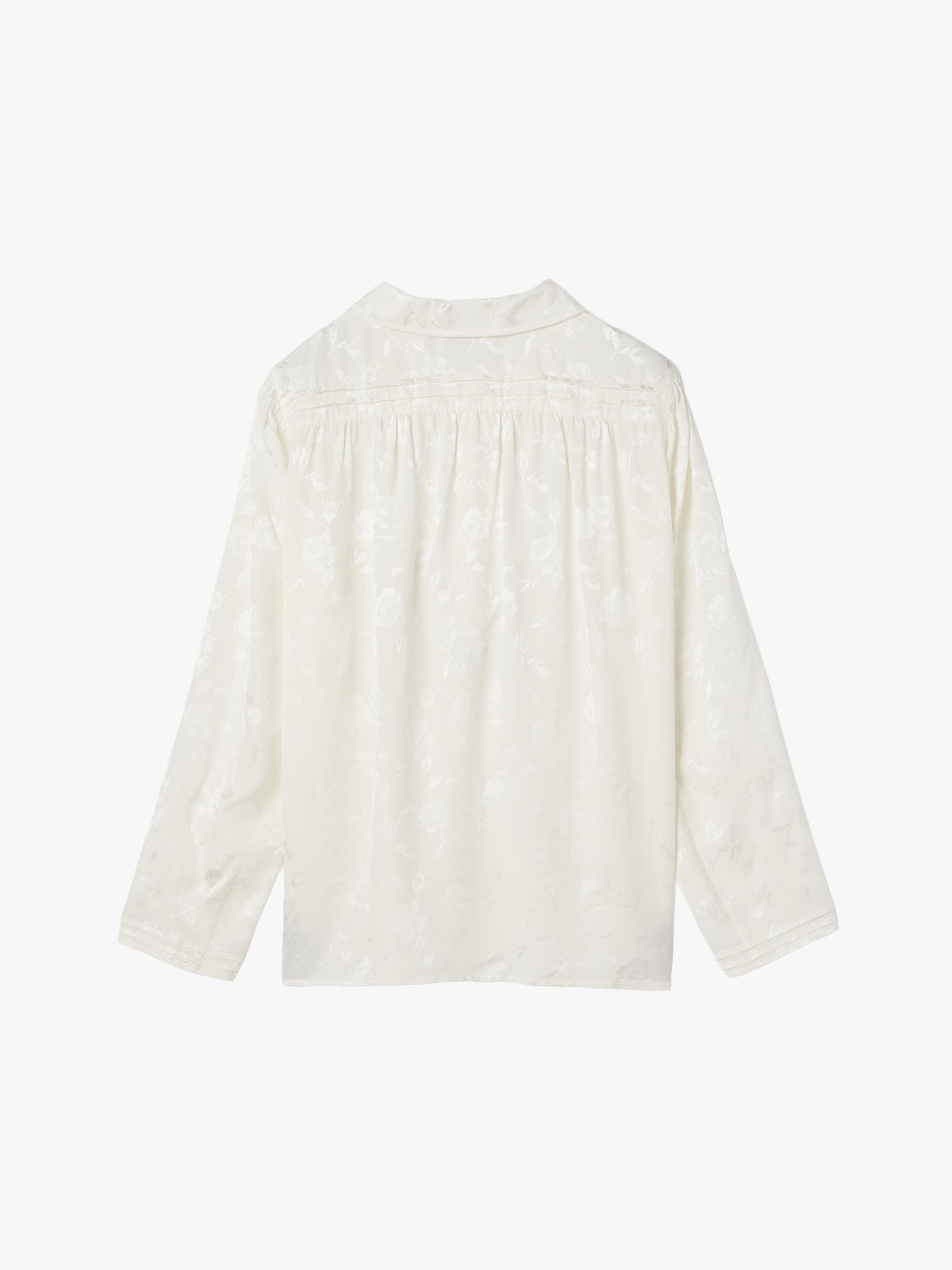 chemise en viscose &agrave; manches longues