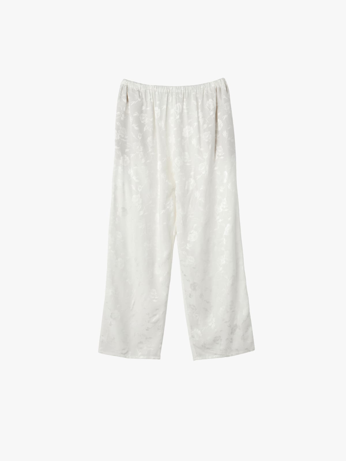 pantalon droit en viscose